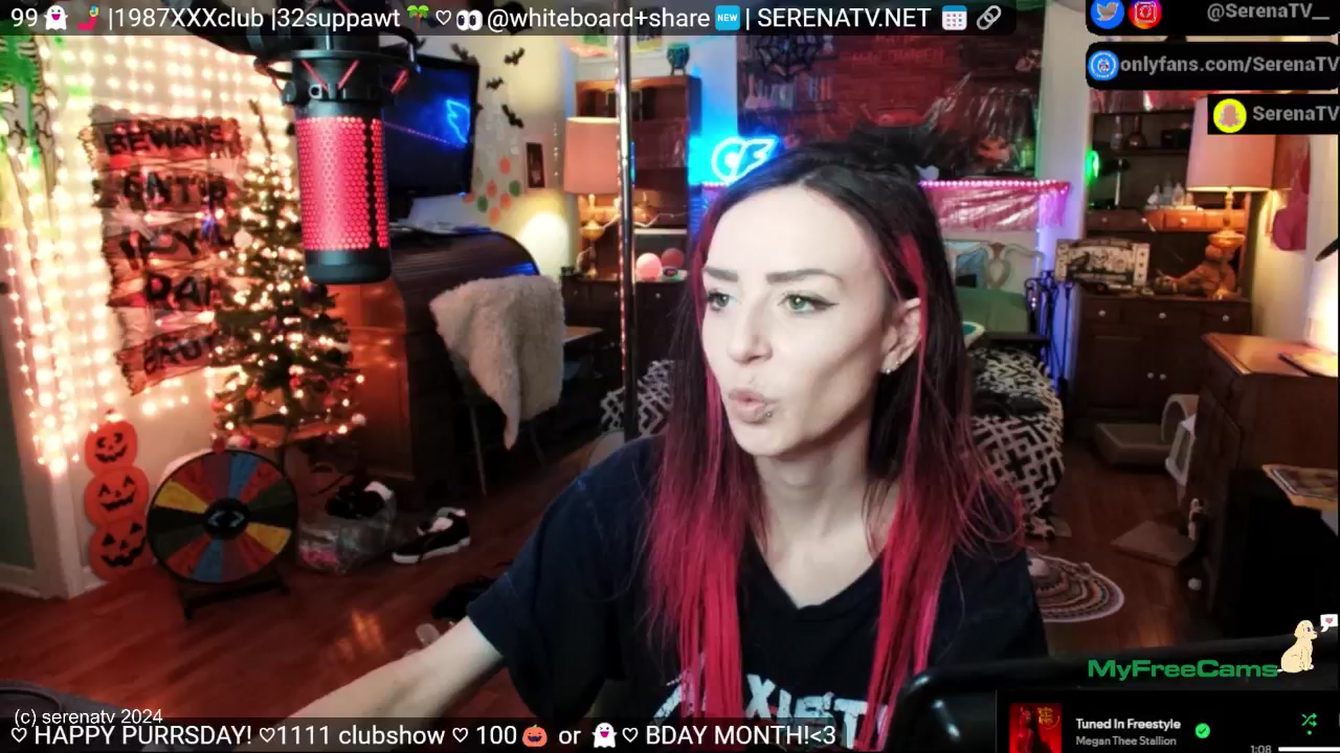 Gallery image thumbnail from serenatv's myfreecams stream on, 11/07/2024, 21:12 image 11 of 20