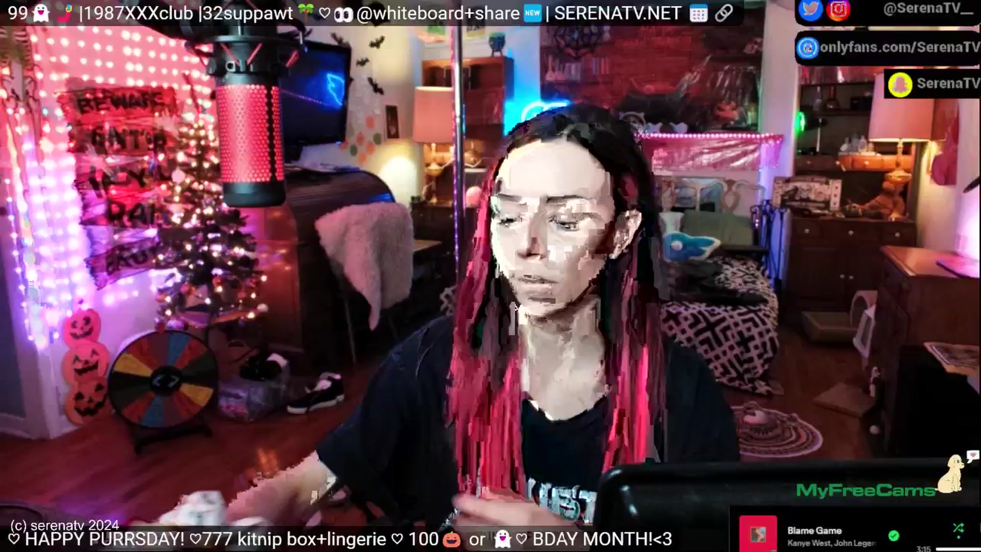 Gallery image thumbnail from serenatv's myfreecams stream on, 11/07/2024, 21:12 image 3 of 20