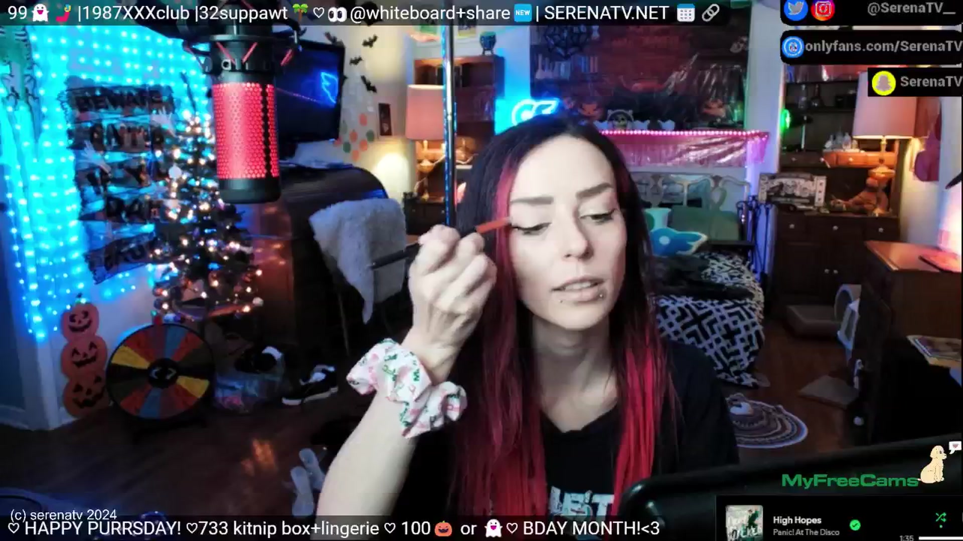 Gallery image thumbnail from serenatv's myfreecams stream on, 11/07/2024, 21:12 image 4 of 20