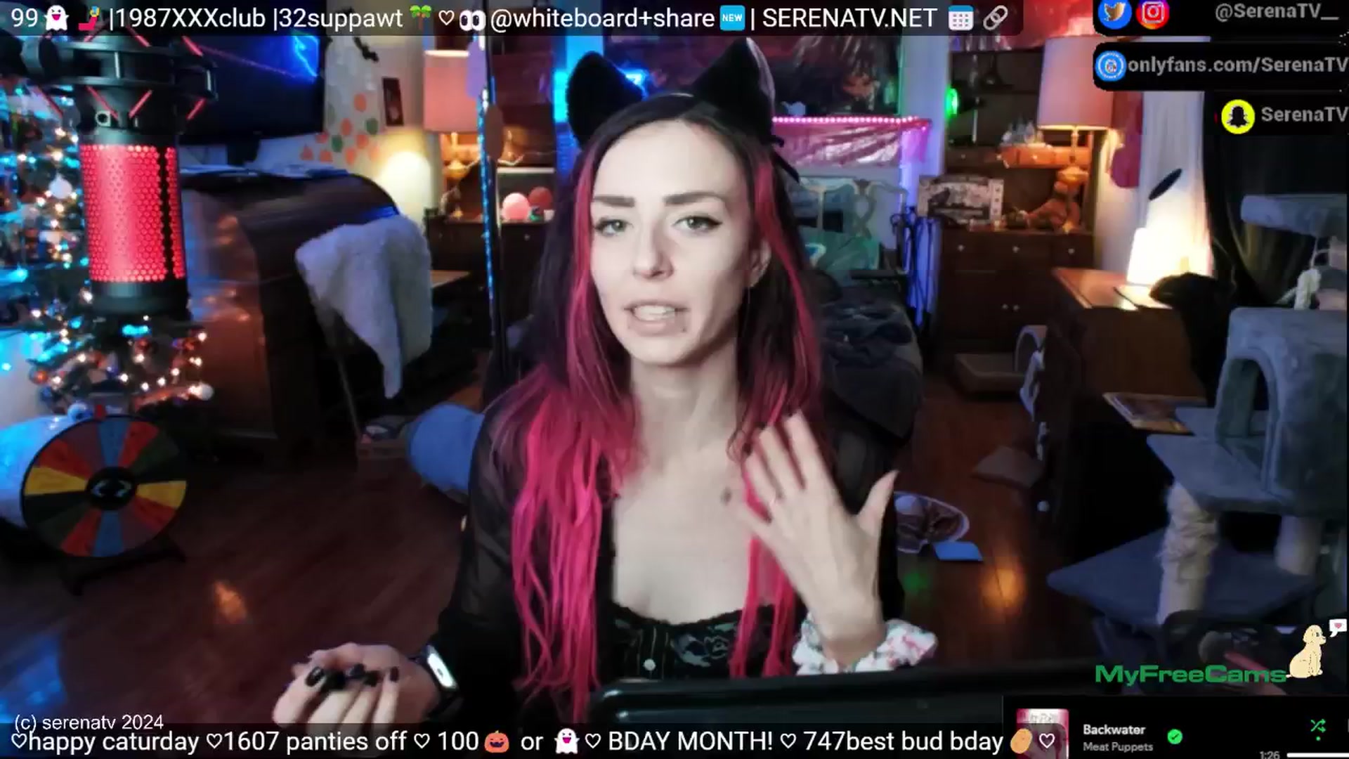 Gallery image thumbnail from serenatv's myfreecams stream on, 11/09/2024, 20:27 image 12 of 20
