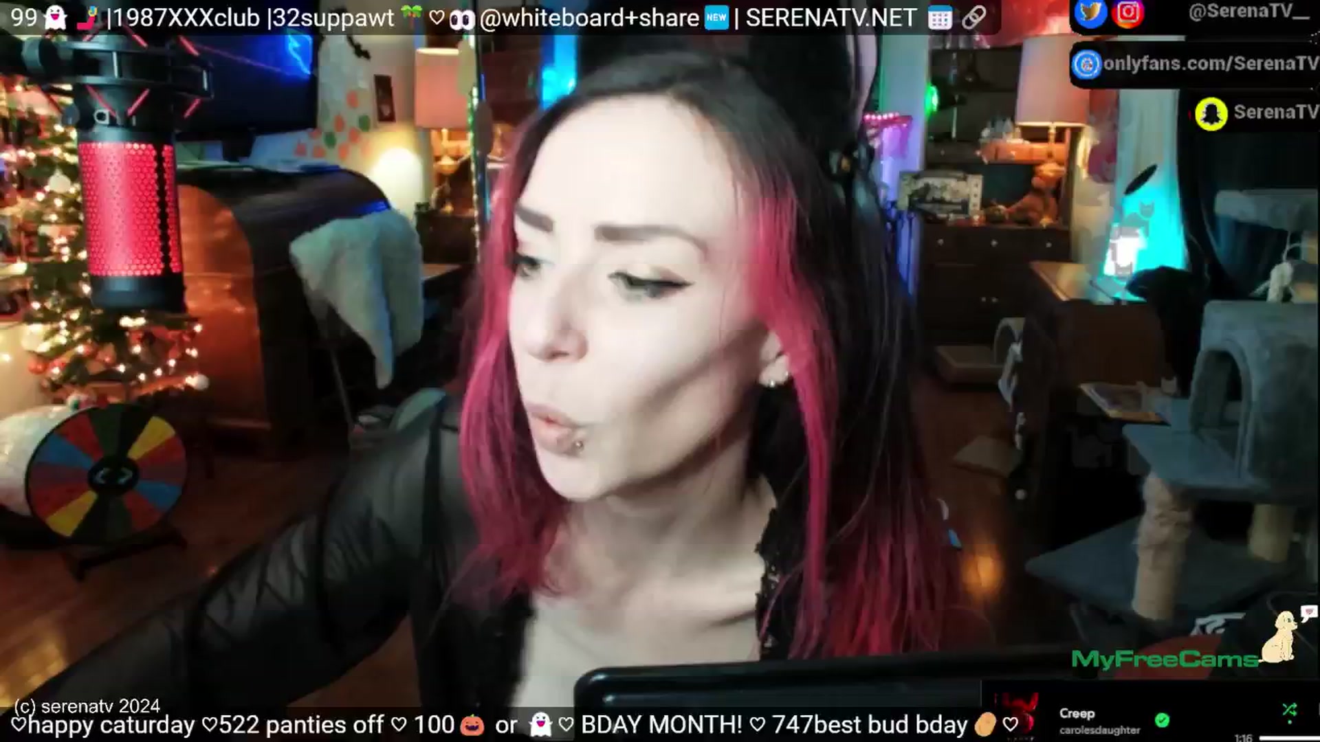 Gallery image thumbnail from serenatv's myfreecams stream on, 11/09/2024, 20:27 image 14 of 20