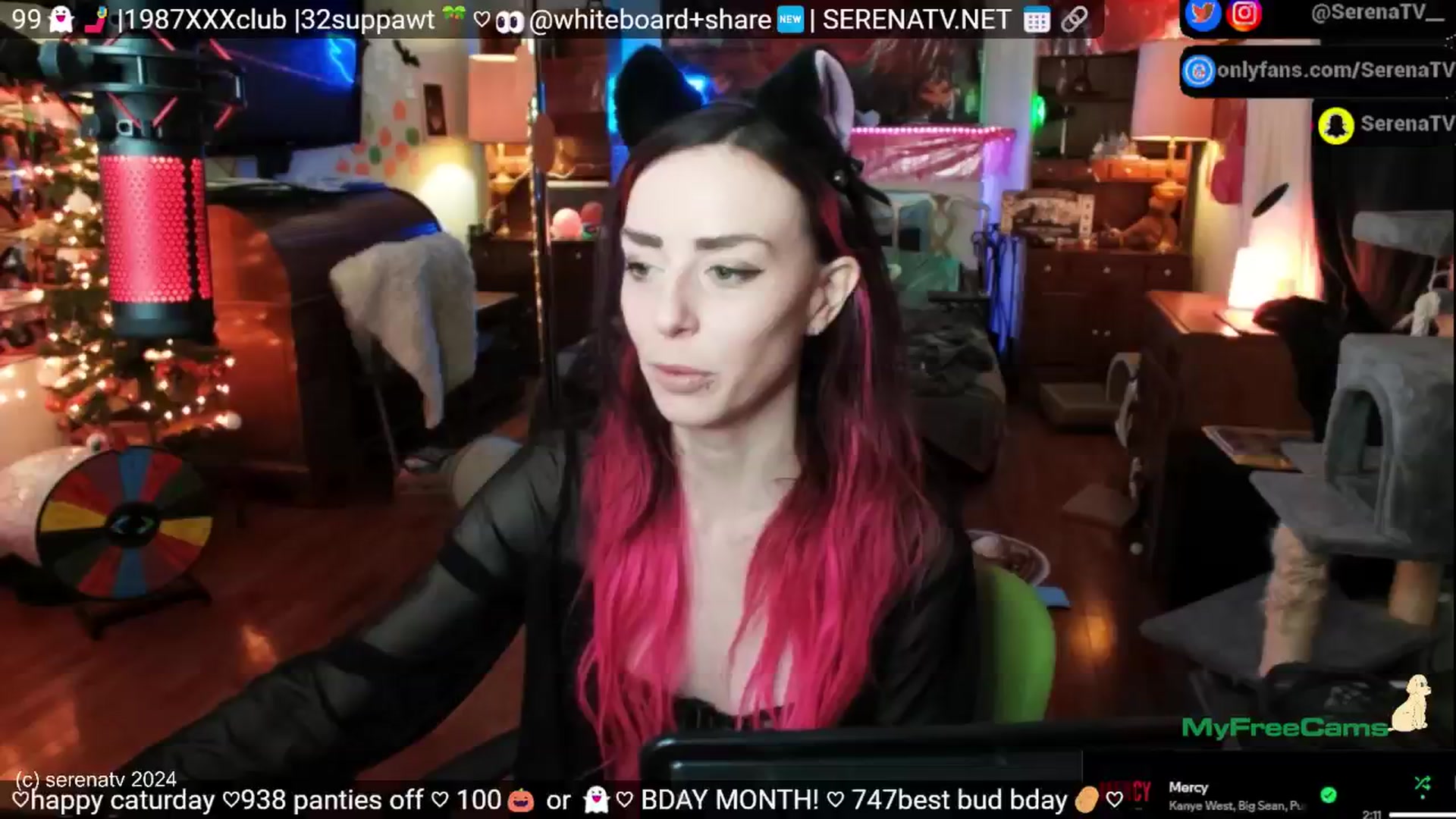 Gallery image thumbnail from serenatv's myfreecams stream on, 11/09/2024, 20:27 image 8 of 20