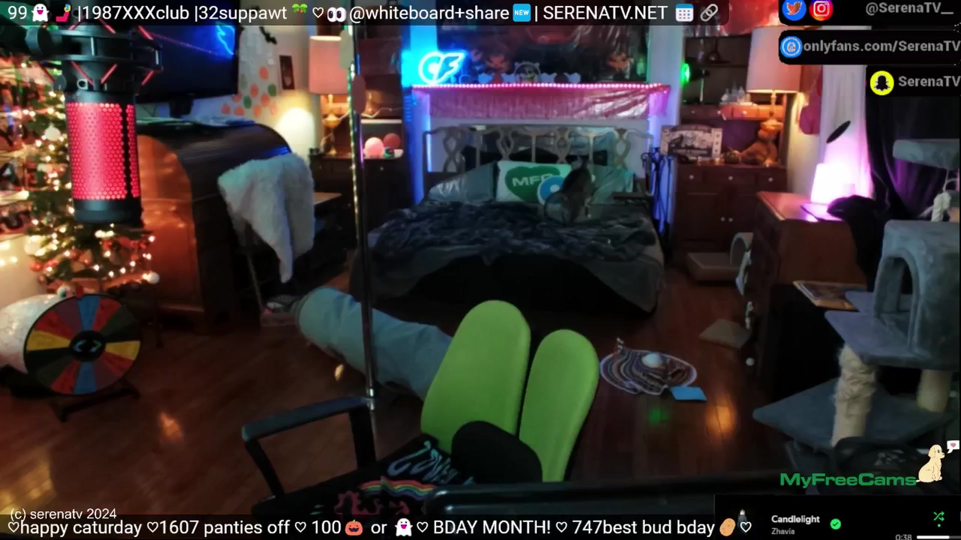 Gallery image thumbnail from serenatv's myfreecams stream on, 11/09/2024, 20:27 image 11 of 20