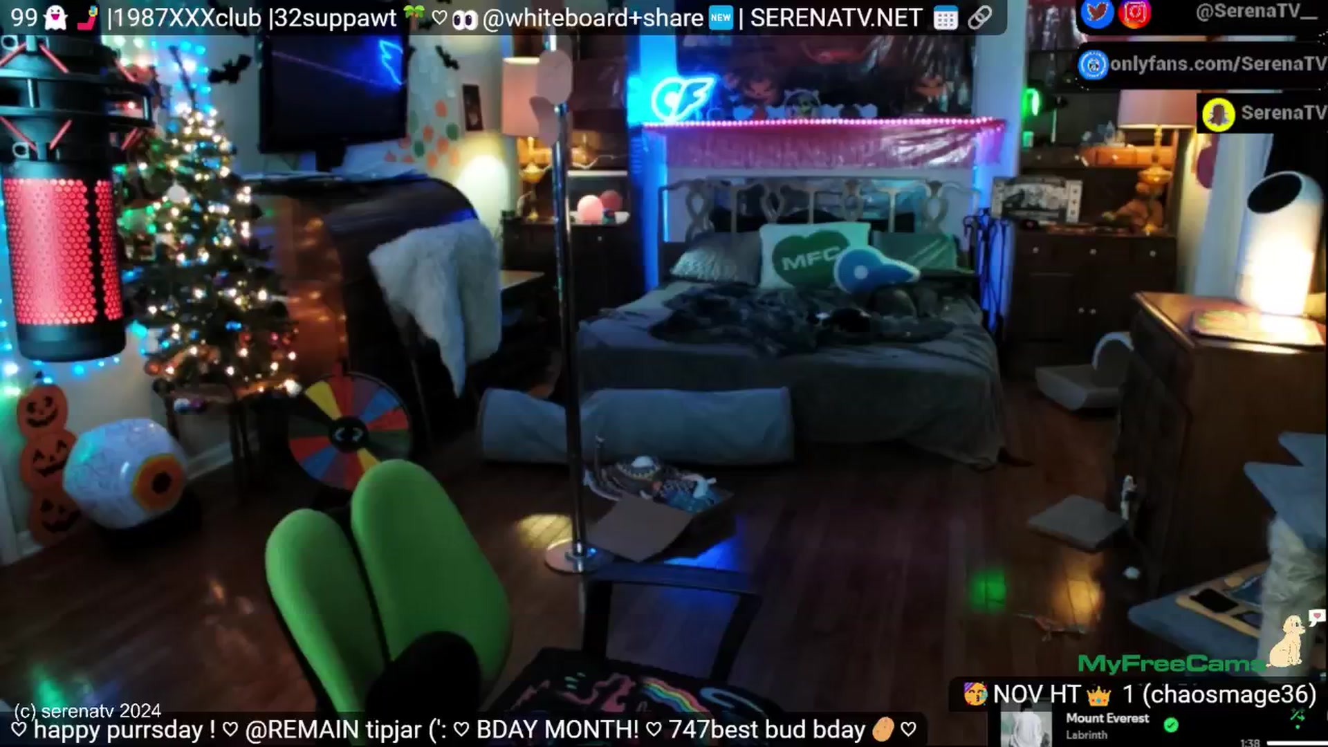 Gallery image thumbnail from serenatv's myfreecams stream on, 11/21/2024, 19:53 image 20 of 20