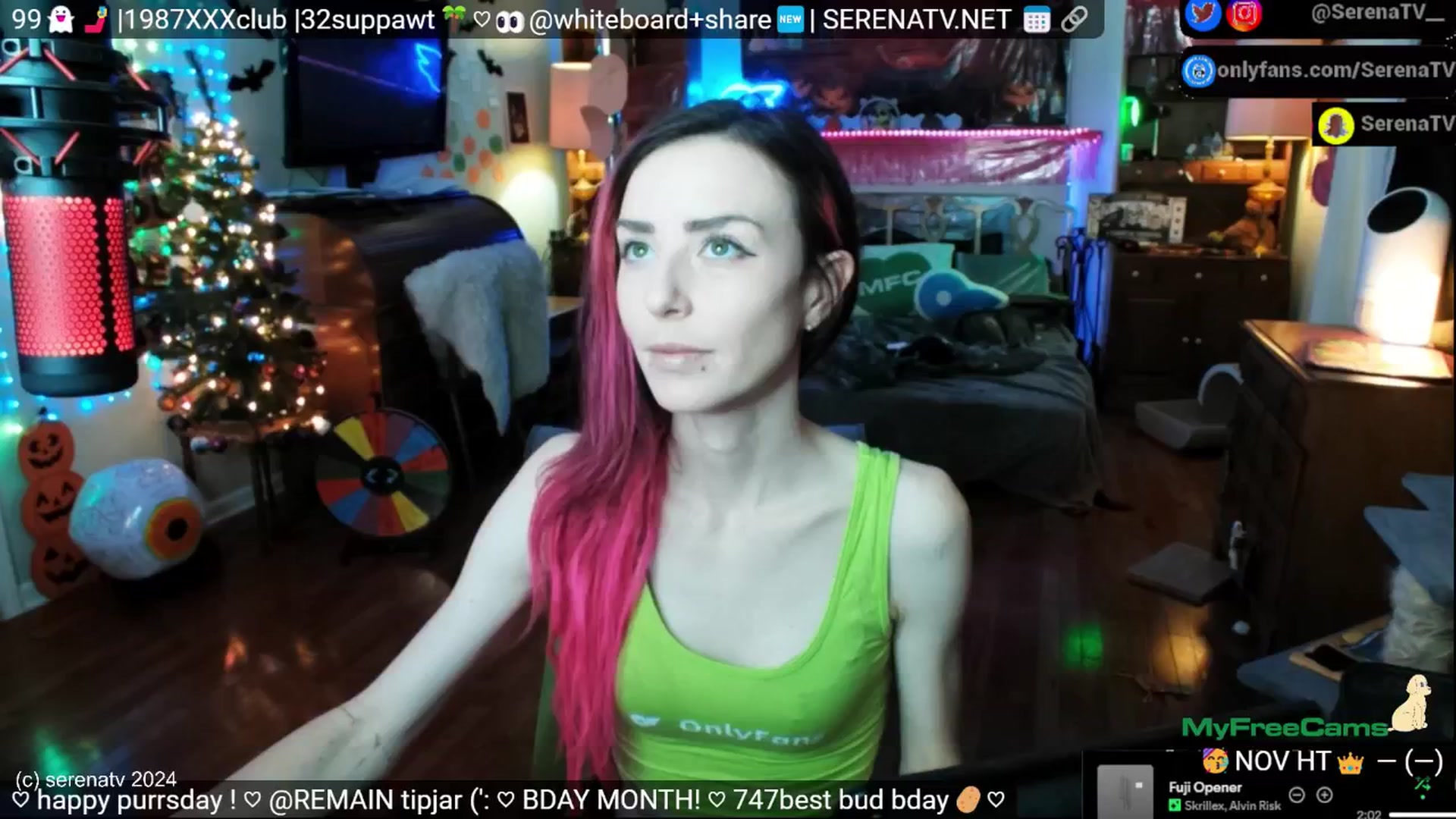Gallery image thumbnail from serenatv's myfreecams stream on, 11/21/2024, 19:53 image 15 of 20
