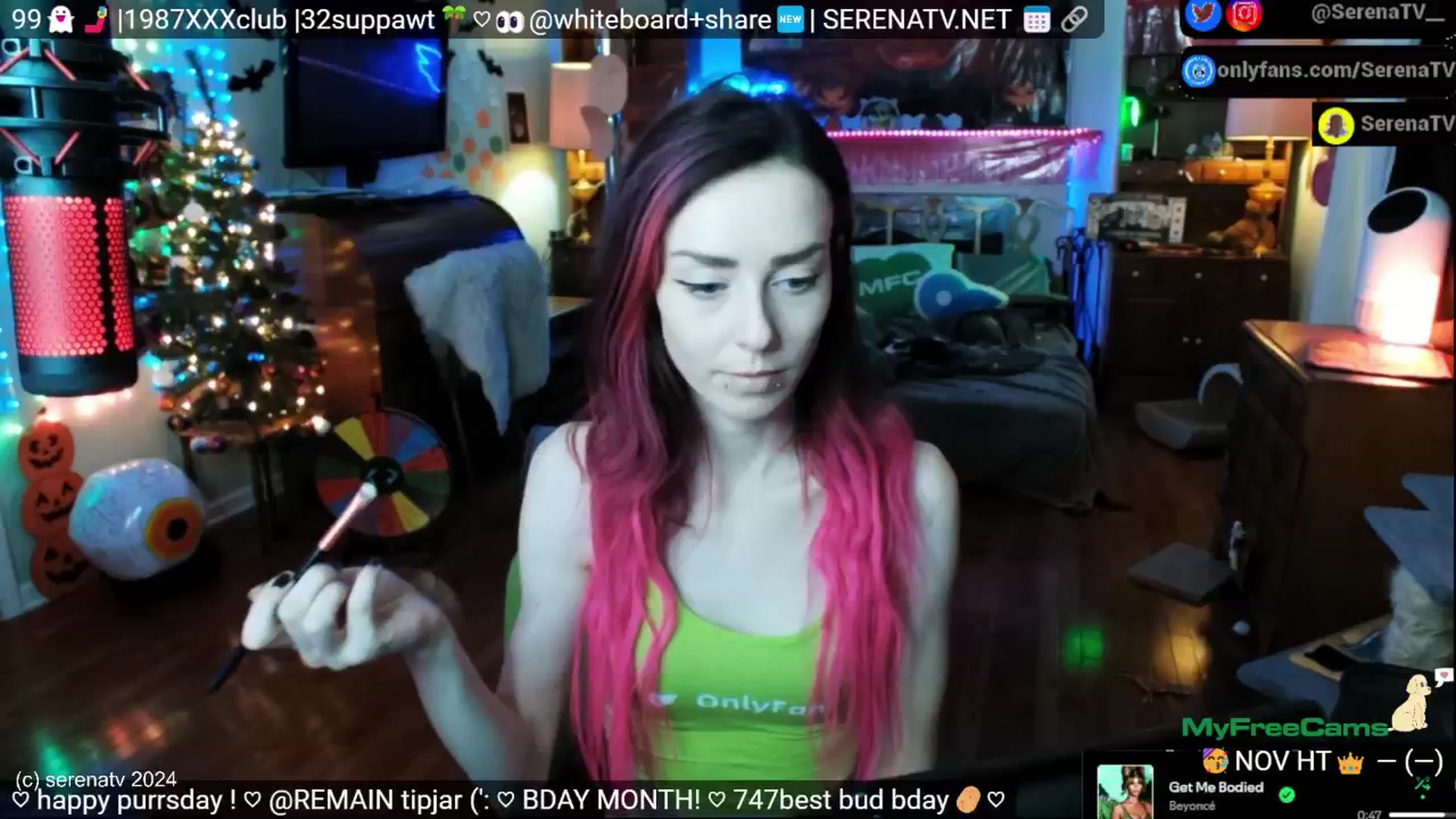 Gallery image thumbnail from serenatv's myfreecams stream on, 11/21/2024, 19:53 image 12 of 20