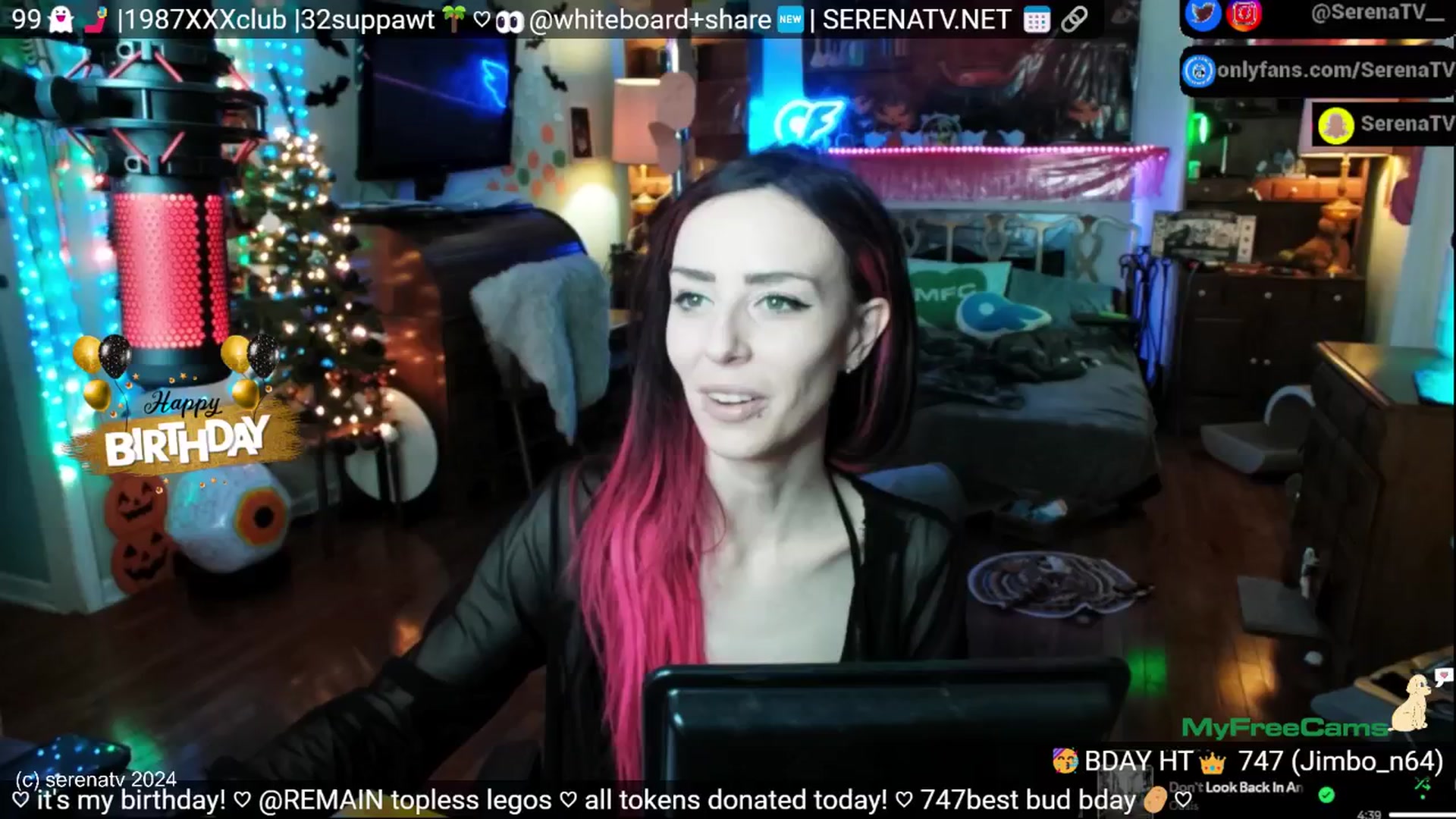 Gallery image thumbnail from serenatv's myfreecams stream on, 11/23/2024, 21:59 image 9 of 20
