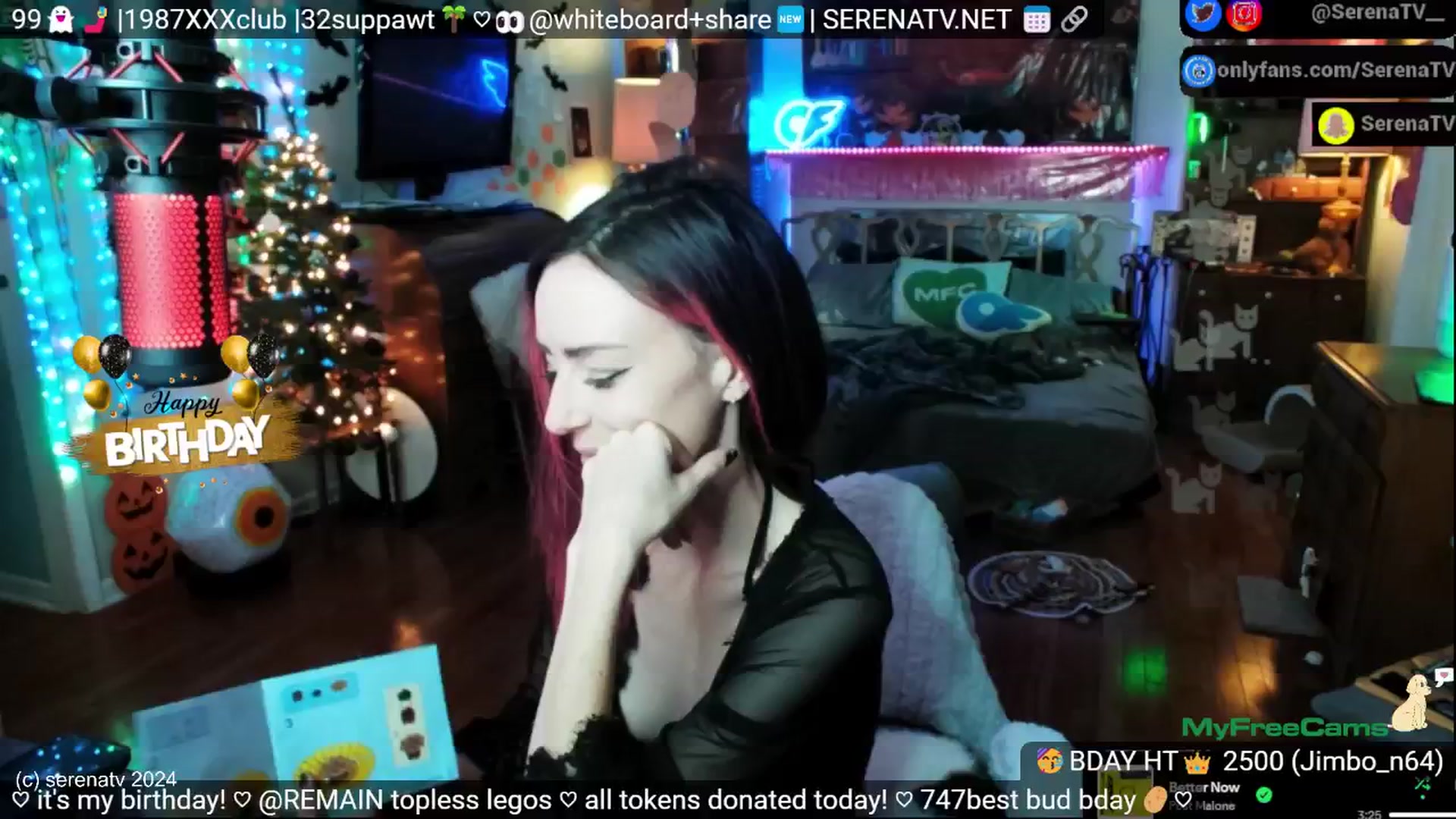 Gallery image thumbnail from serenatv's myfreecams stream on, 11/23/2024, 21:59 image 12 of 20
