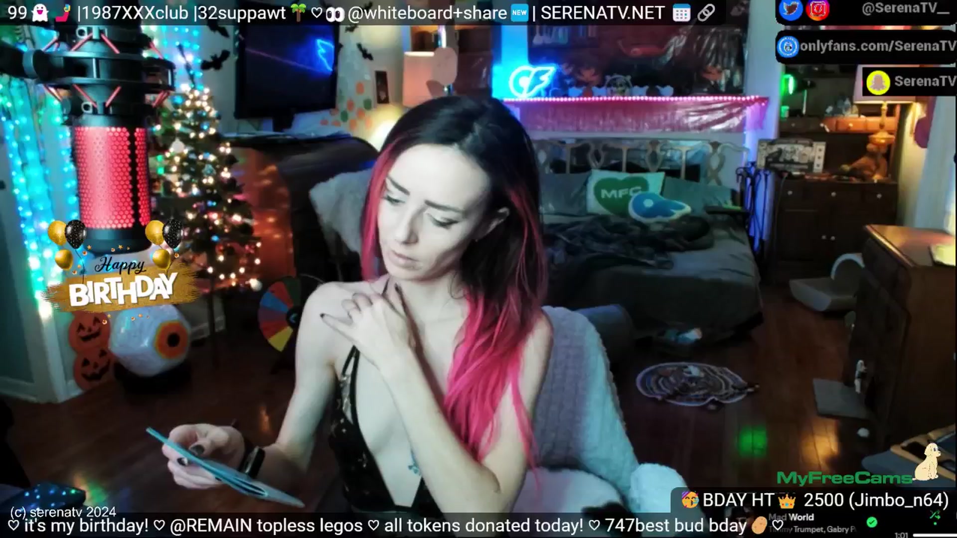 Gallery image thumbnail from serenatv's myfreecams stream on, 11/23/2024, 21:59 image 17 of 20