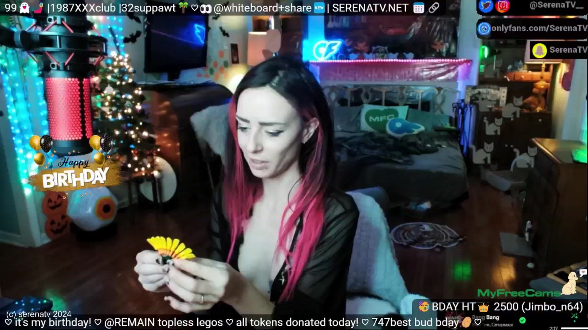 Gallery image thumbnail from serenatv's myfreecams stream on, 11/23/2024, 21:59 image 13 of 20
