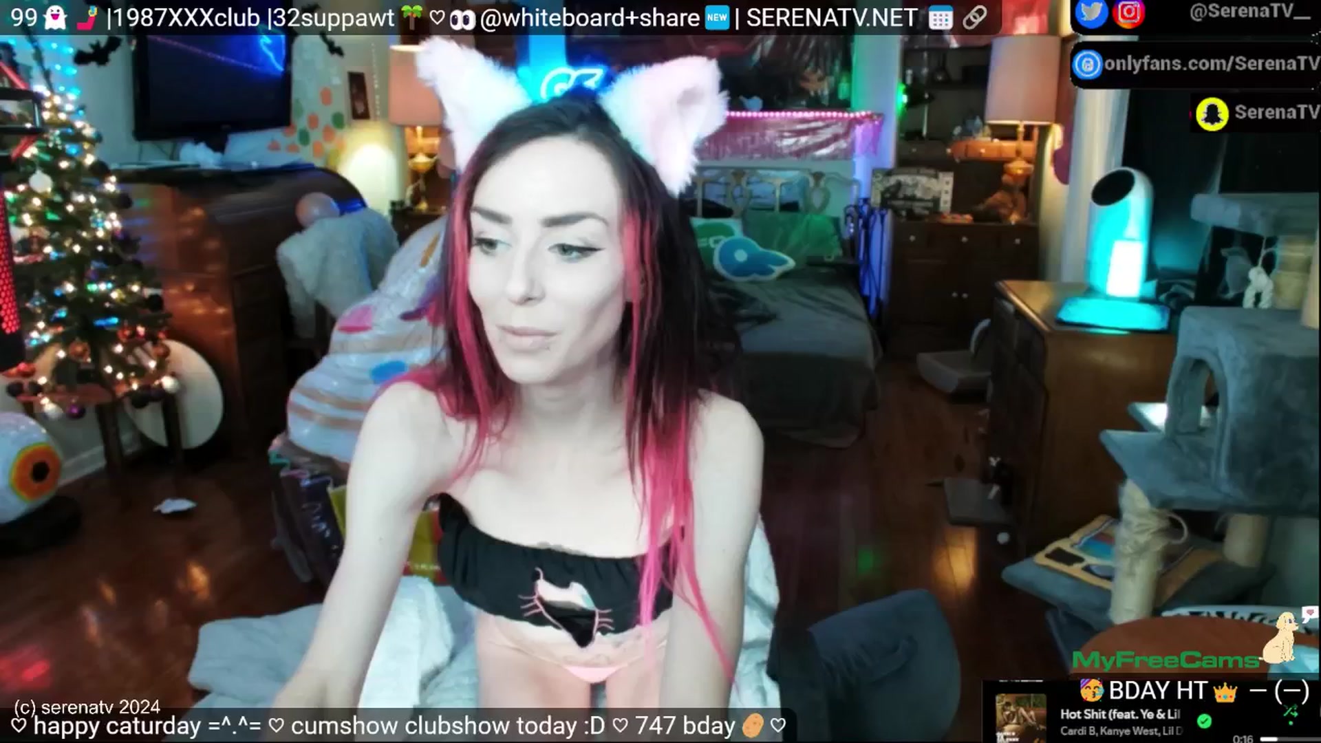 Gallery image thumbnail from serenatv's myfreecams stream on, 11/30/2024, 20:18 image 20 of 20