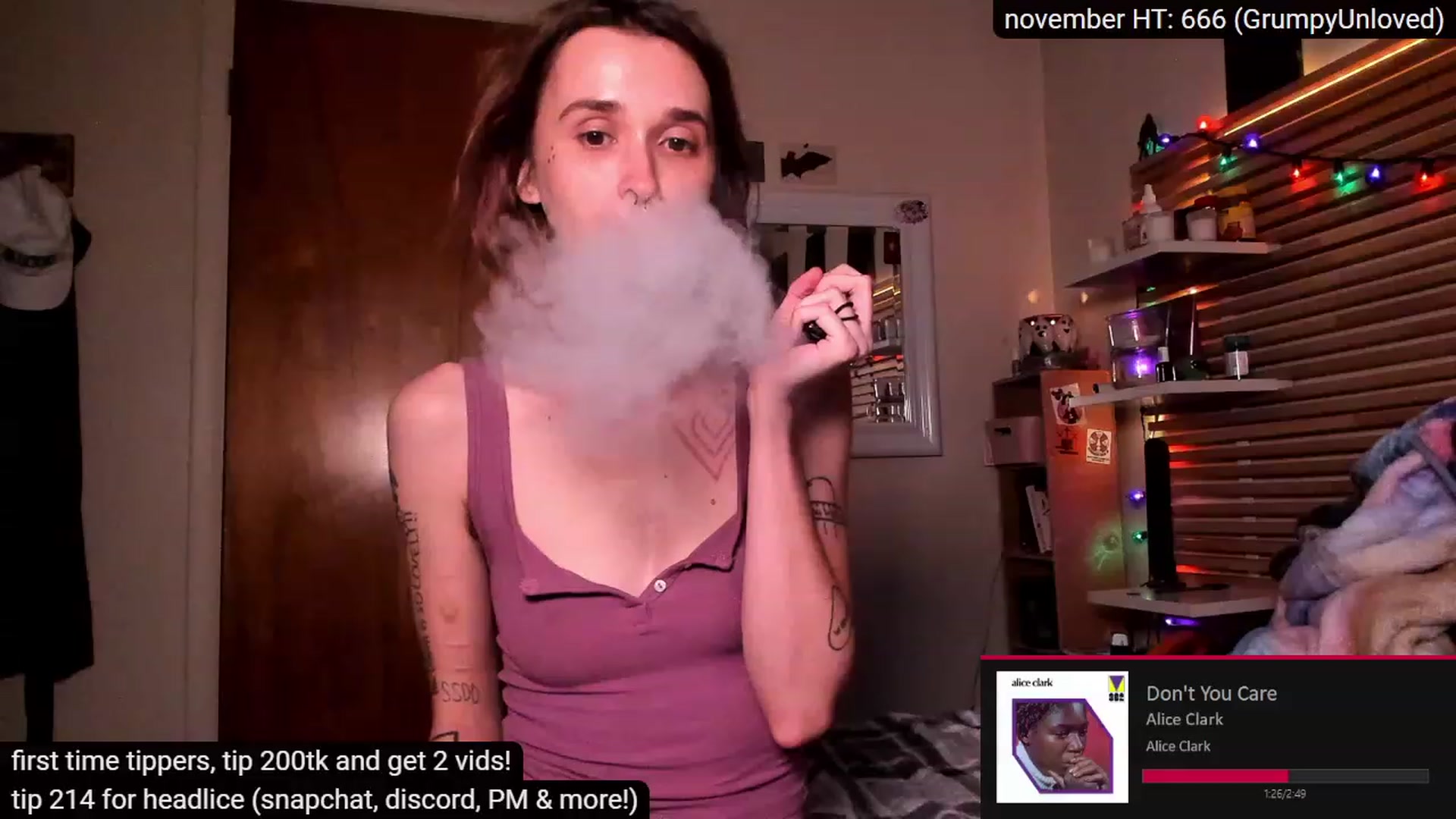 Gallery image thumbnail from sickgrrl's myfreecams stream on, 11/17/2022, 02:42 image 18 of 20