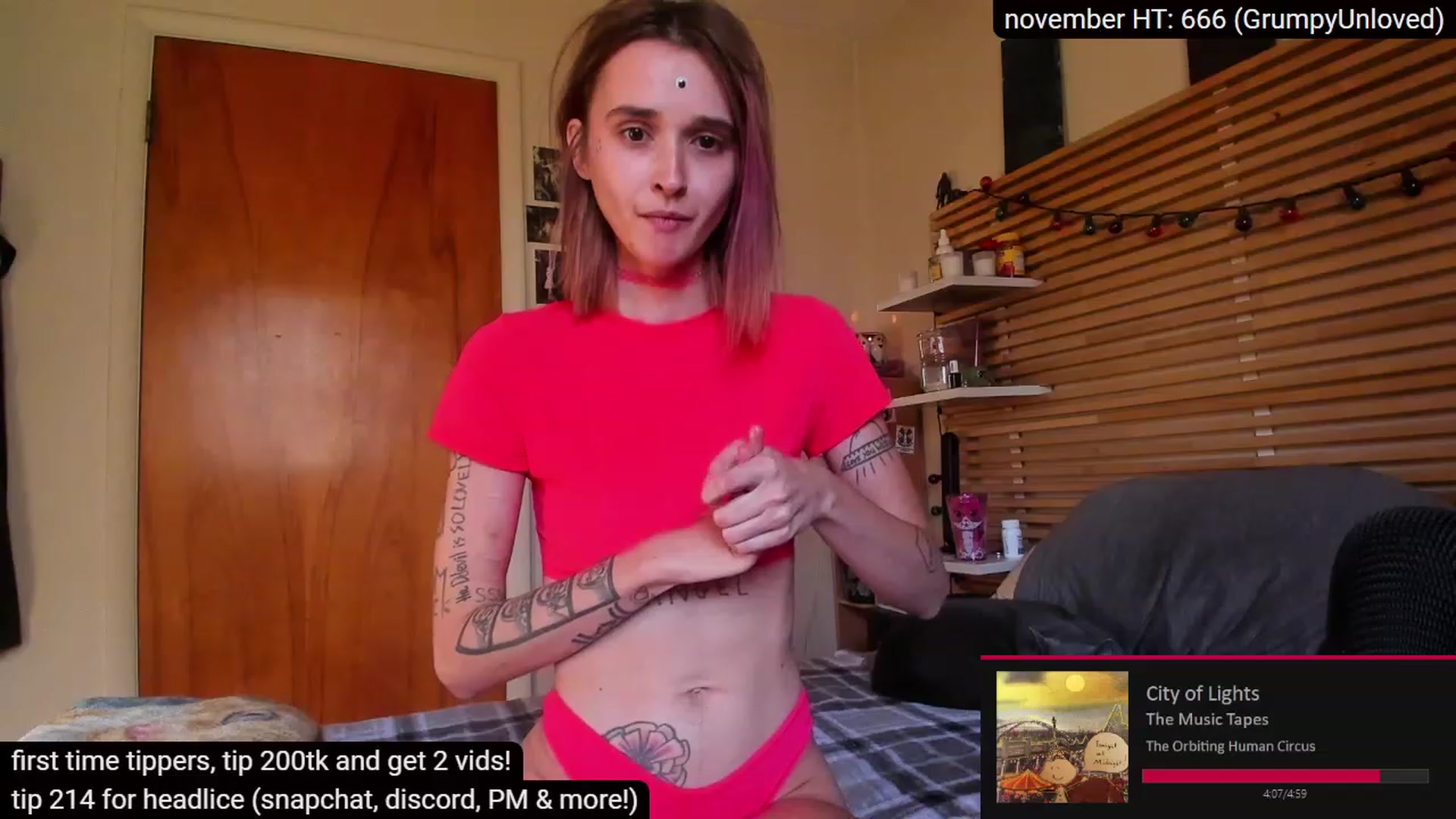 Gallery image thumbnail from sickgrrl's myfreecams stream on, 11/18/2022, 23:05 image 7 of 20