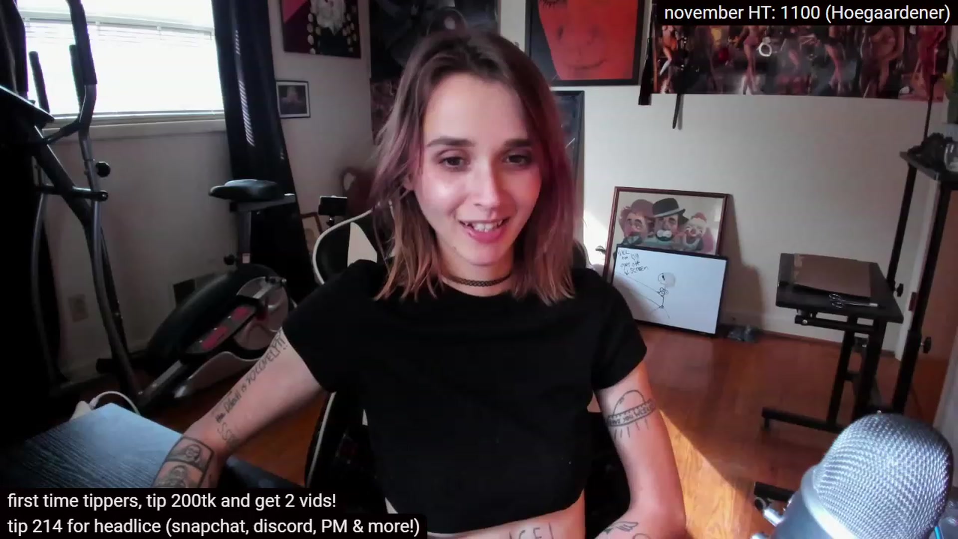 Gallery image thumbnail from sickgrrl's myfreecams stream on, 11/26/2022, 20:39 image 1 of 20