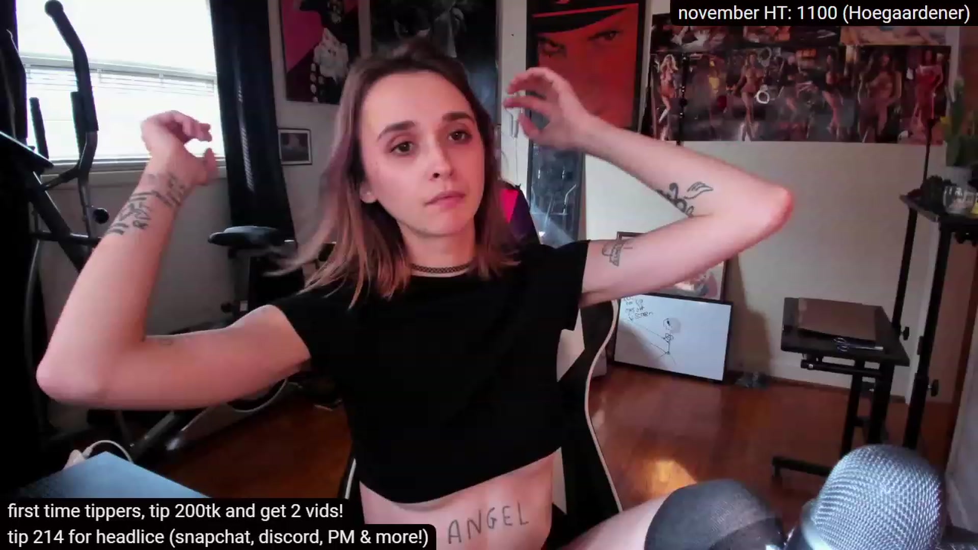 Gallery image thumbnail from sickgrrl's myfreecams stream on, 11/26/2022, 20:39 image 2 of 20