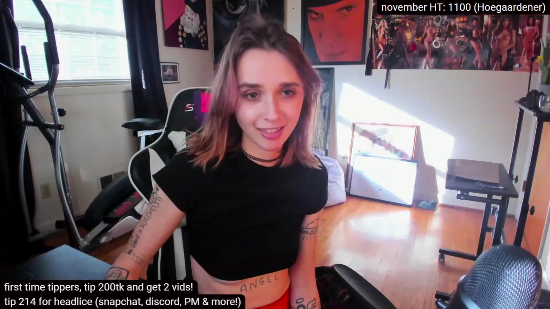 Gallery image thumbnail from sickgrrl's myfreecams stream on, 11/26/2022, 20:39 image 14 of 20