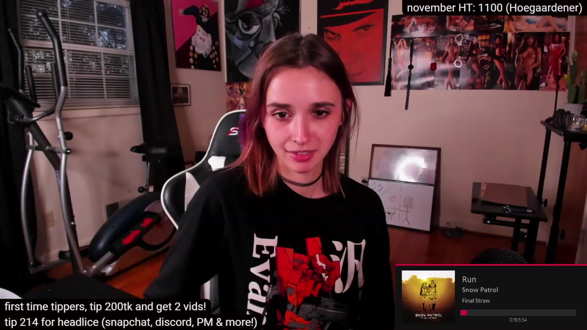 Gallery image thumbnail from sickgrrl's myfreecams stream on, 11/27/2022, 23:03 image 15 of 20