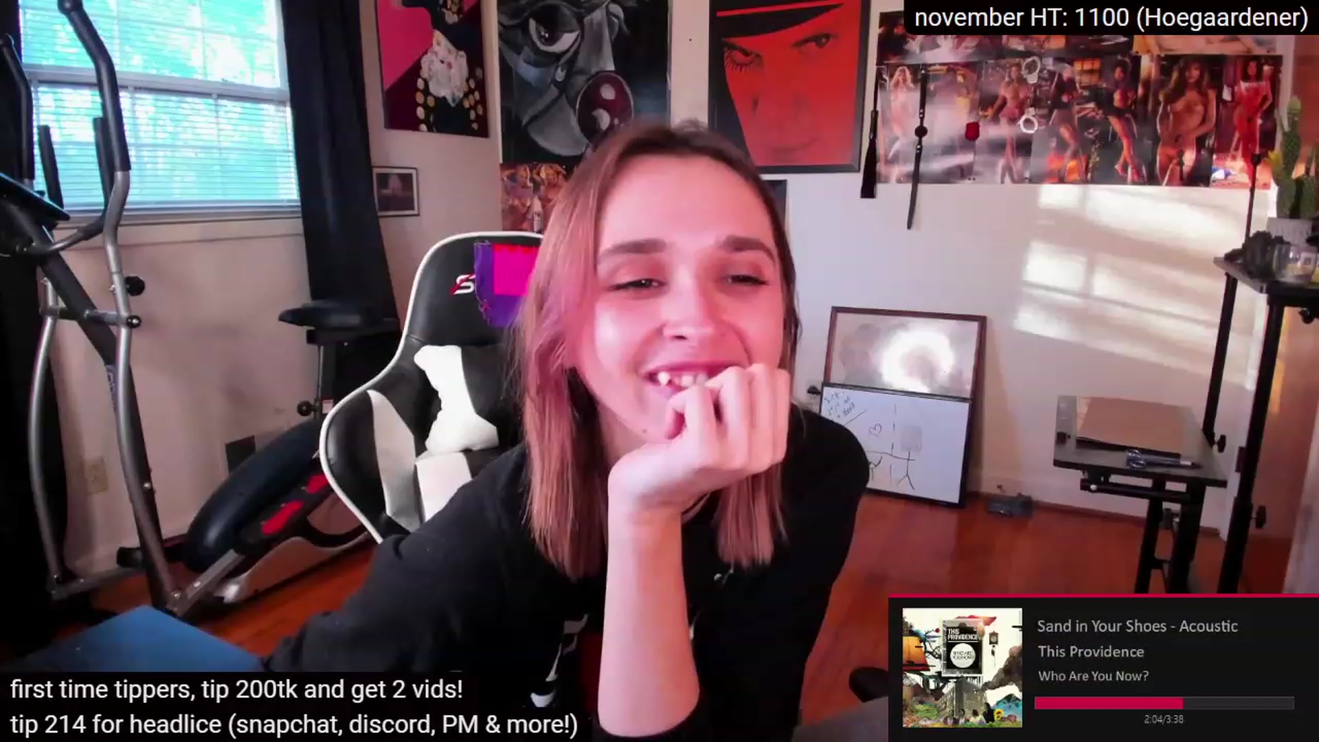 Gallery image thumbnail from sickgrrl's myfreecams stream on, 11/27/2022, 23:03 image 1 of 20