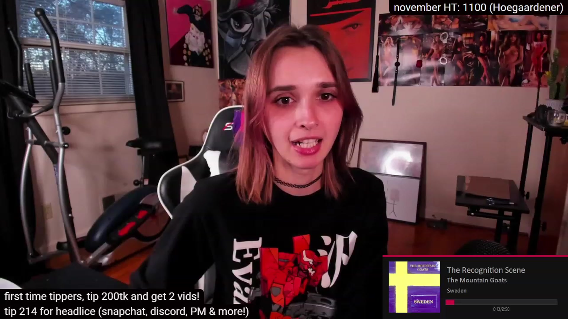 Gallery image thumbnail from sickgrrl's myfreecams stream on, 11/27/2022, 23:03 image 13 of 20