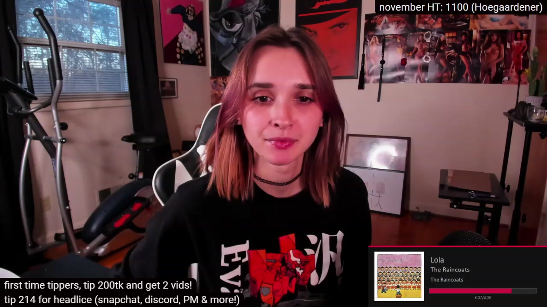 Gallery image thumbnail from sickgrrl's myfreecams stream on, 11/27/2022, 23:03 image 12 of 20