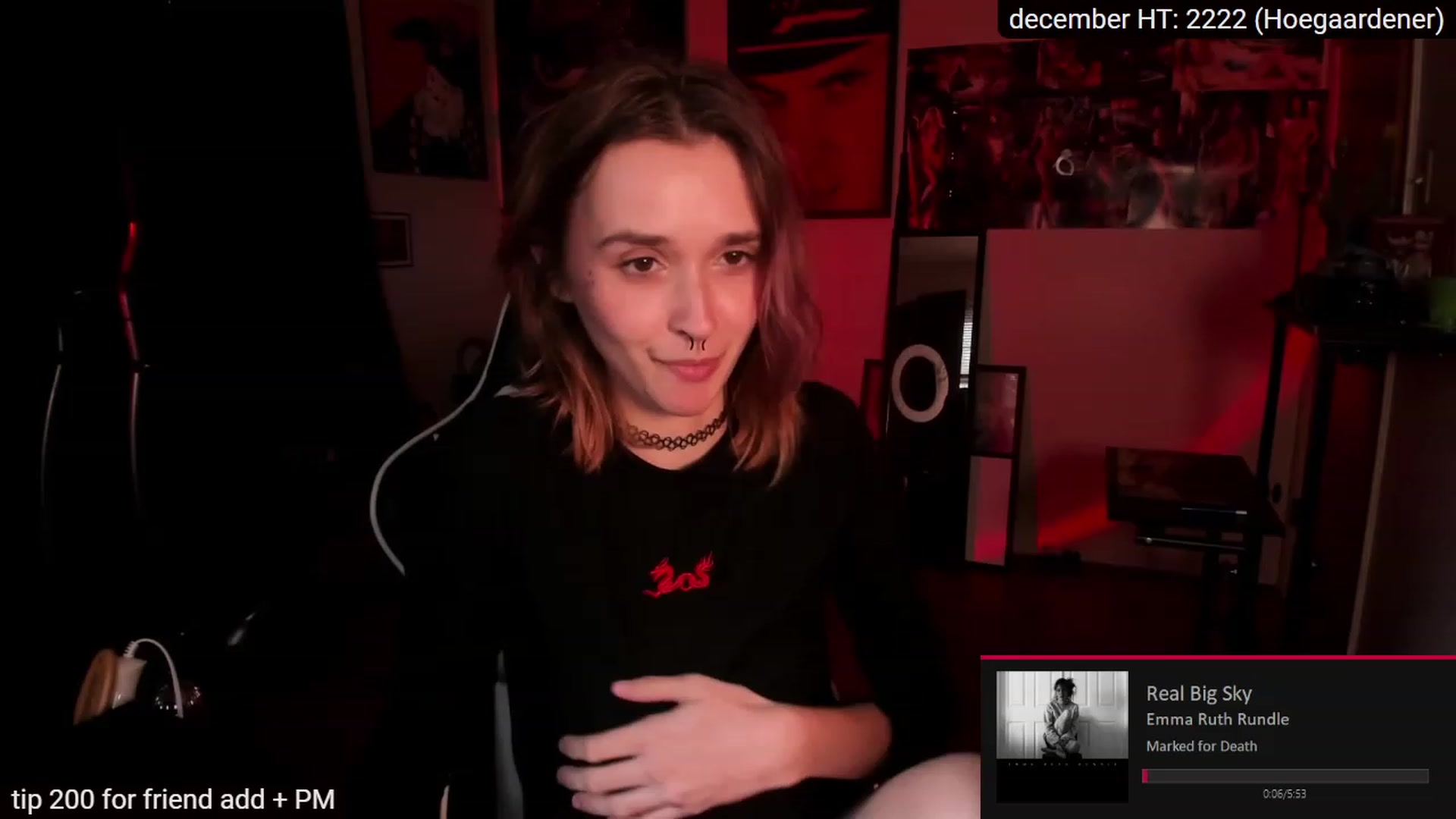 Gallery image thumbnail from sickgrrl's myfreecams stream on, 12/10/2022, 20:59 image 12 of 20
