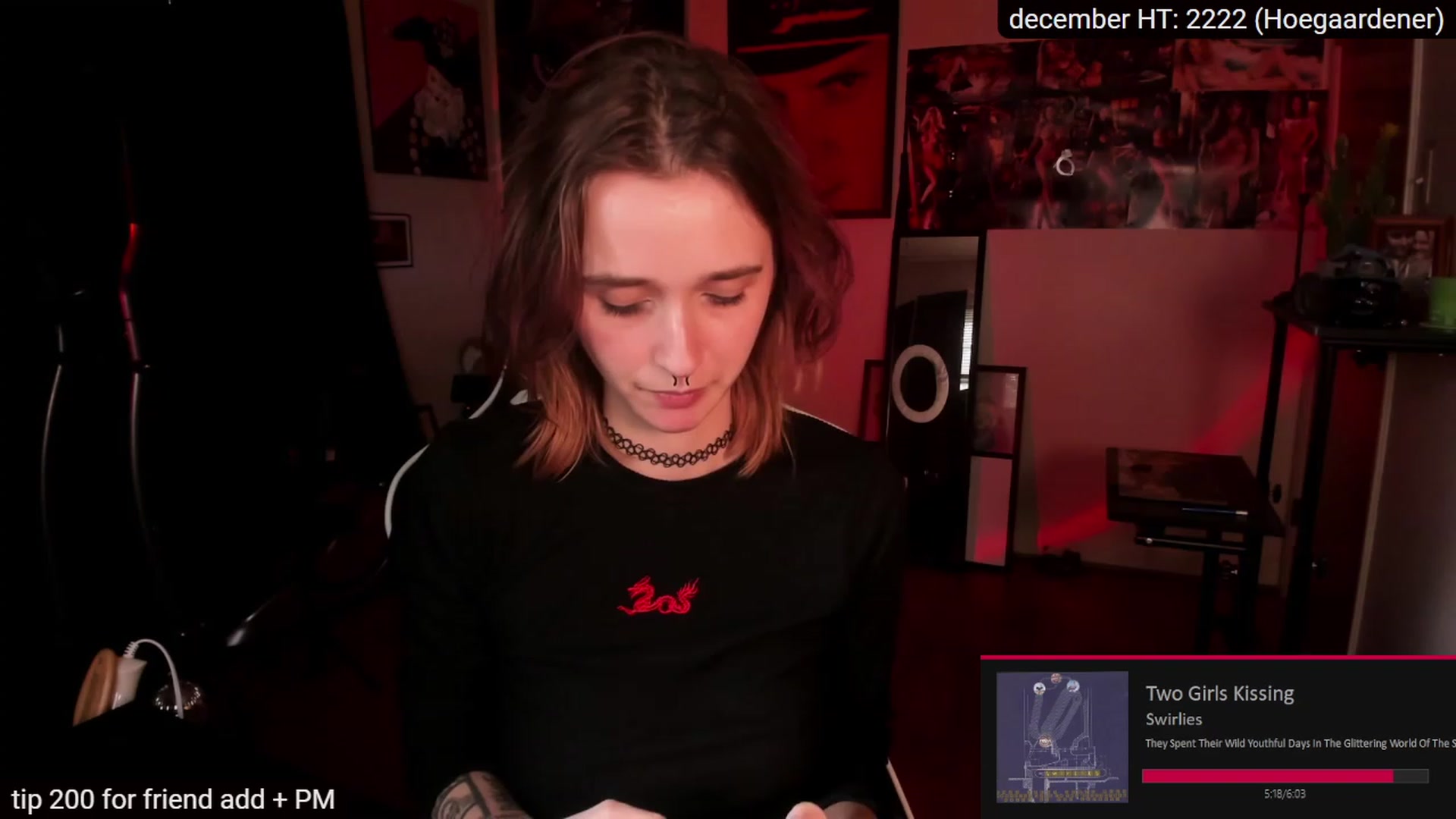 Gallery image thumbnail from sickgrrl's myfreecams stream on, 12/10/2022, 20:59 image 3 of 20