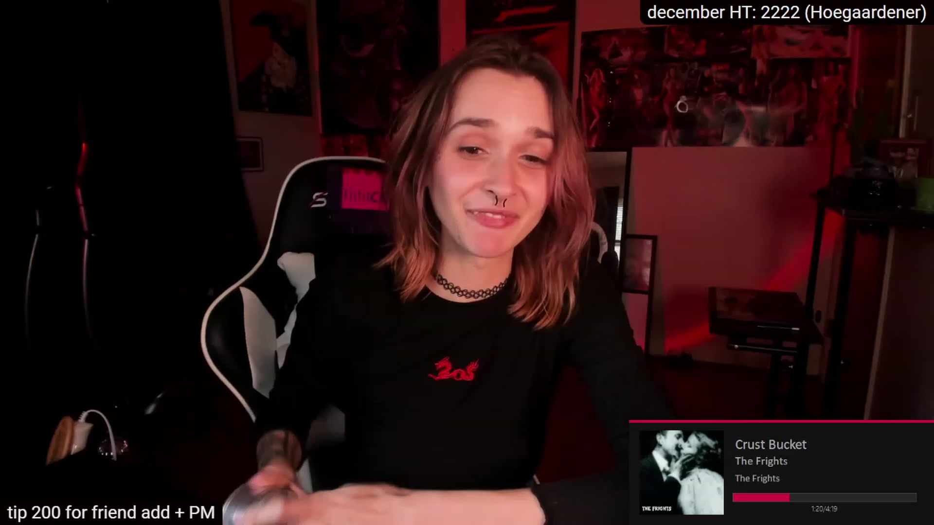 Gallery image thumbnail from sickgrrl's myfreecams stream on, 12/10/2022, 20:59 image 10 of 20