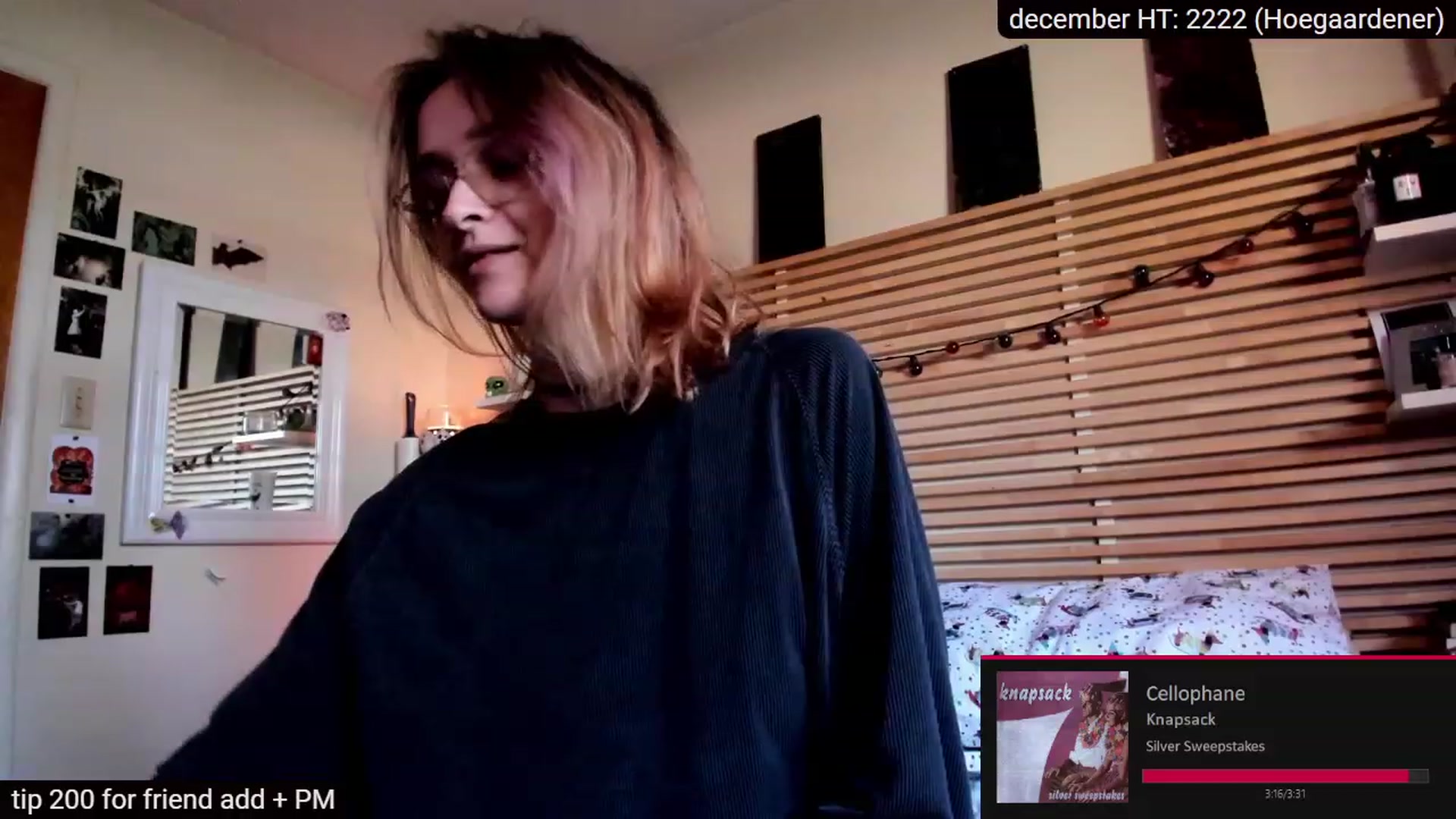 Gallery image thumbnail from sickgrrl's myfreecams stream on, 12/12/2022, 15:55 image 14 of 20