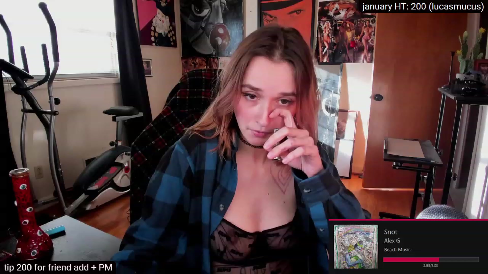 Gallery image thumbnail from sickgrrl's myfreecams stream on, 01/01/2023, 21:03 image 2 of 20