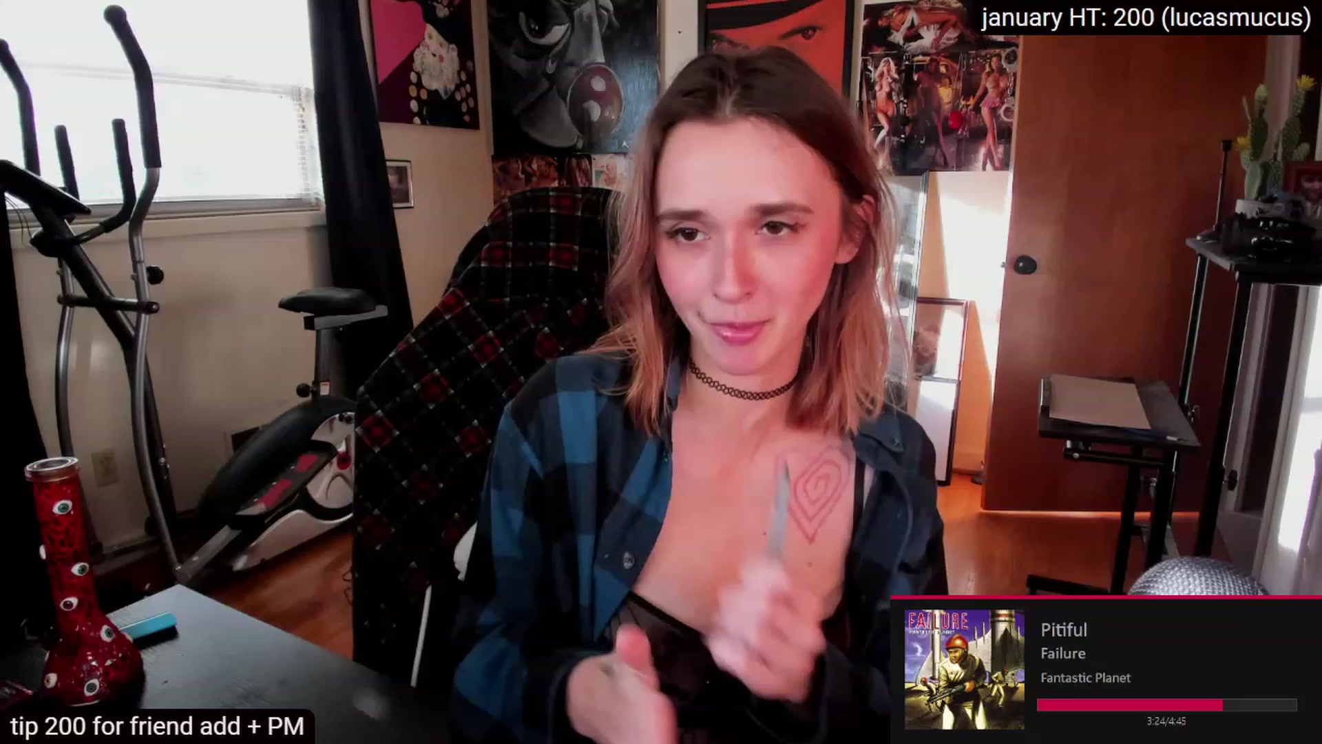 Gallery image thumbnail from sickgrrl's myfreecams stream on, 01/01/2023, 21:03 image 6 of 20