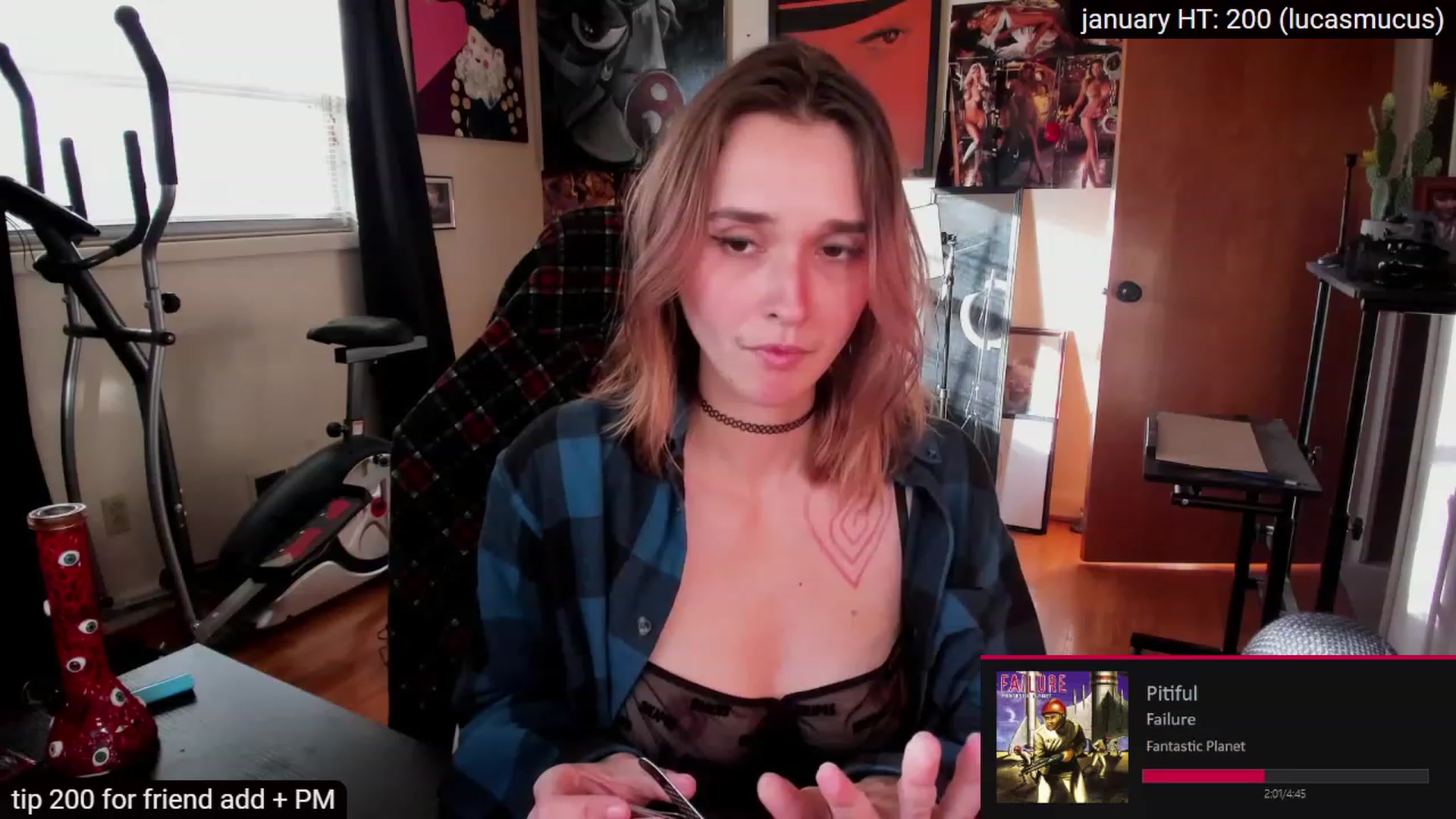 Gallery image thumbnail from sickgrrl's myfreecams stream on, 01/01/2023, 21:03 image 5 of 20