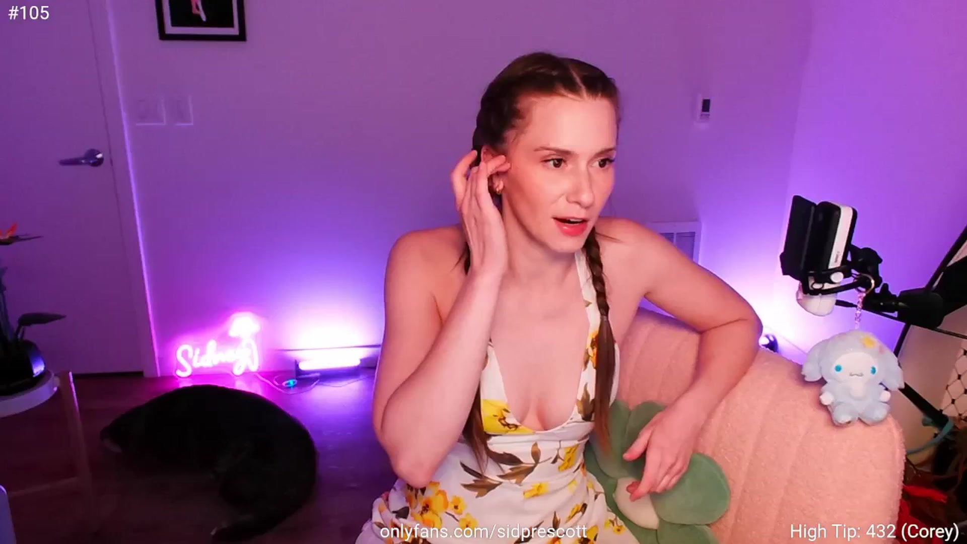 Gallery image thumbnail from sid_ney's myfreecams stream on, 04/07/2025, 04:10 image 2 of 20