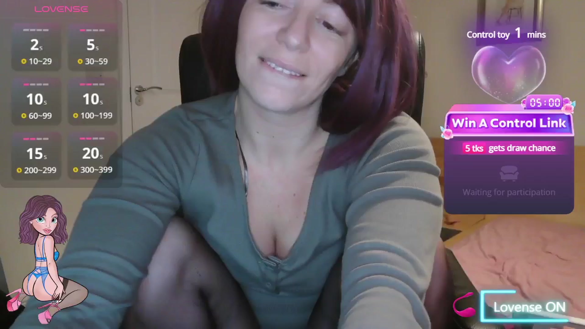 Gallery image thumbnail from size2shoes's myfreecams stream on, 10/21/2024, 18:22 image 19 of 20
