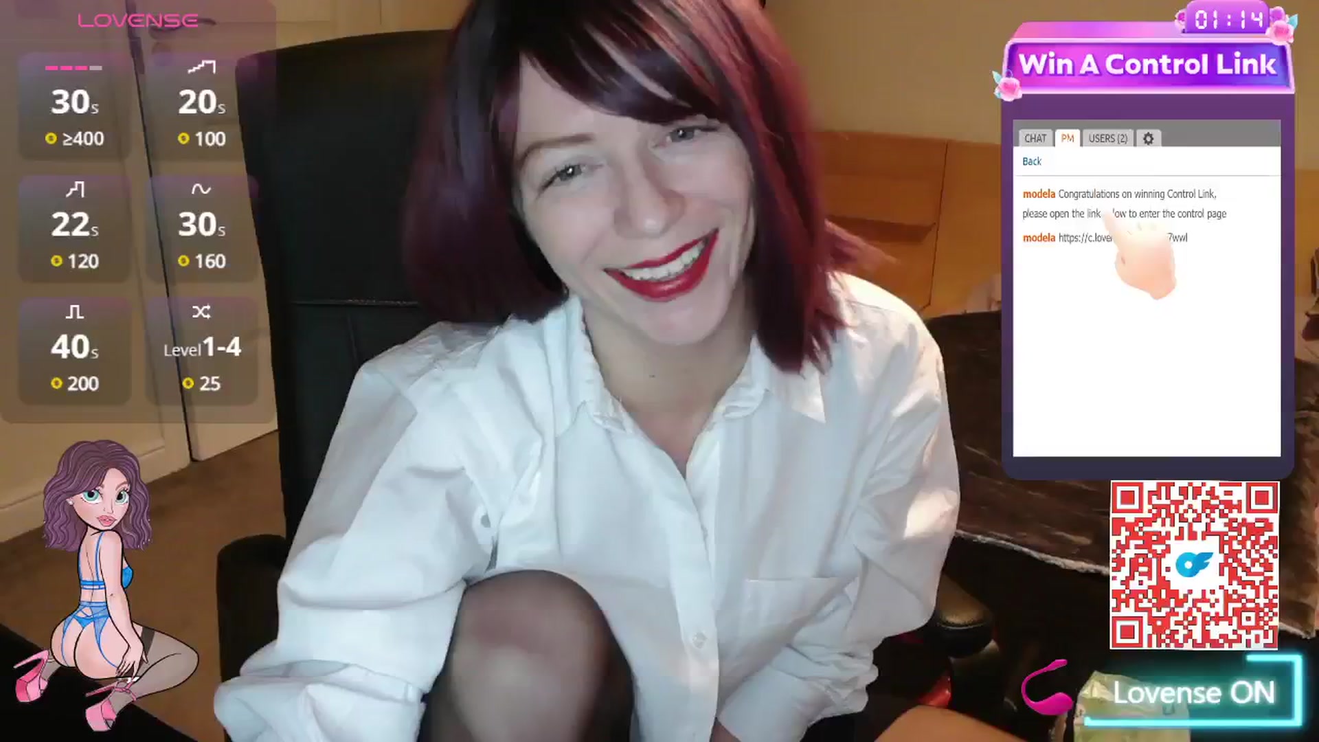 Gallery image thumbnail from size2shoes's myfreecams stream on, 11/05/2024, 19:11 image 4 of 20