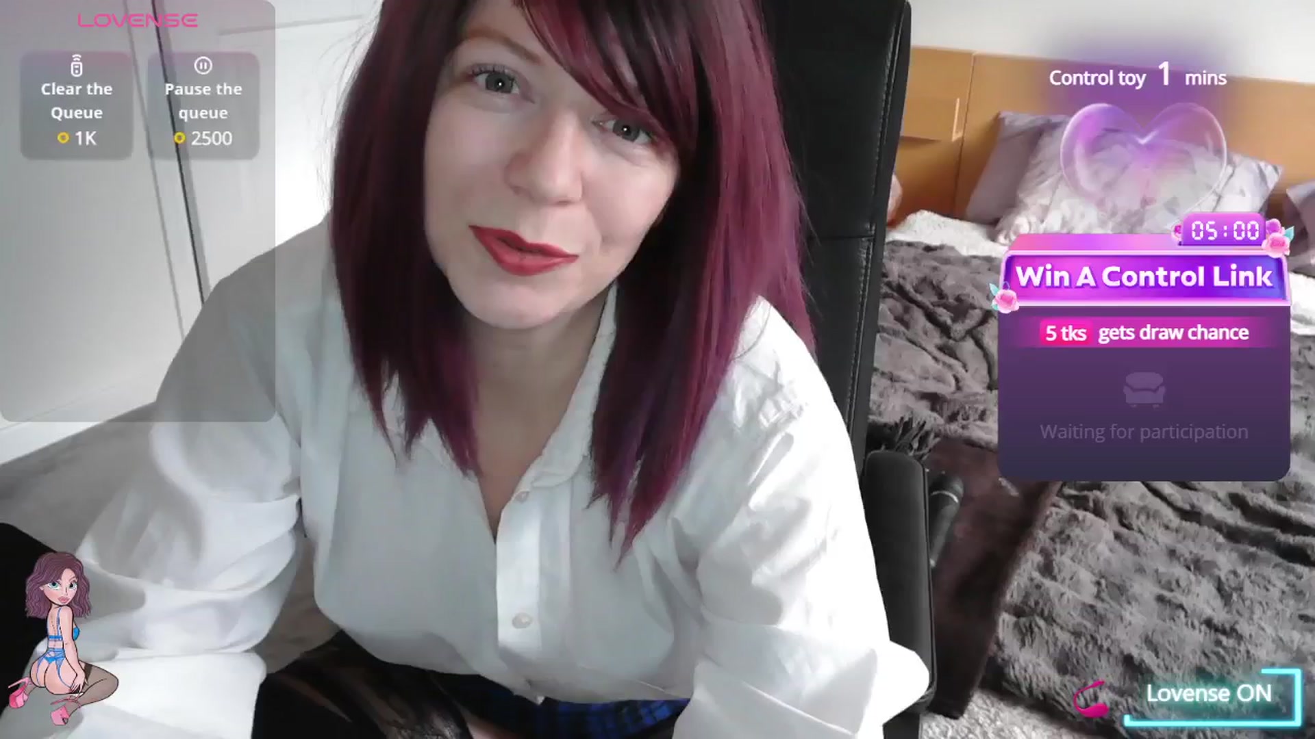 Gallery image thumbnail from size2shoes's myfreecams stream on, 02/03/2025, 18:05 image 5 of 20