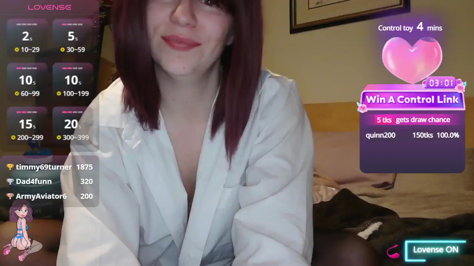 Gallery image thumbnail from size2shoes's myfreecams stream on, 02/03/2025, 18:05 image 20 of 20