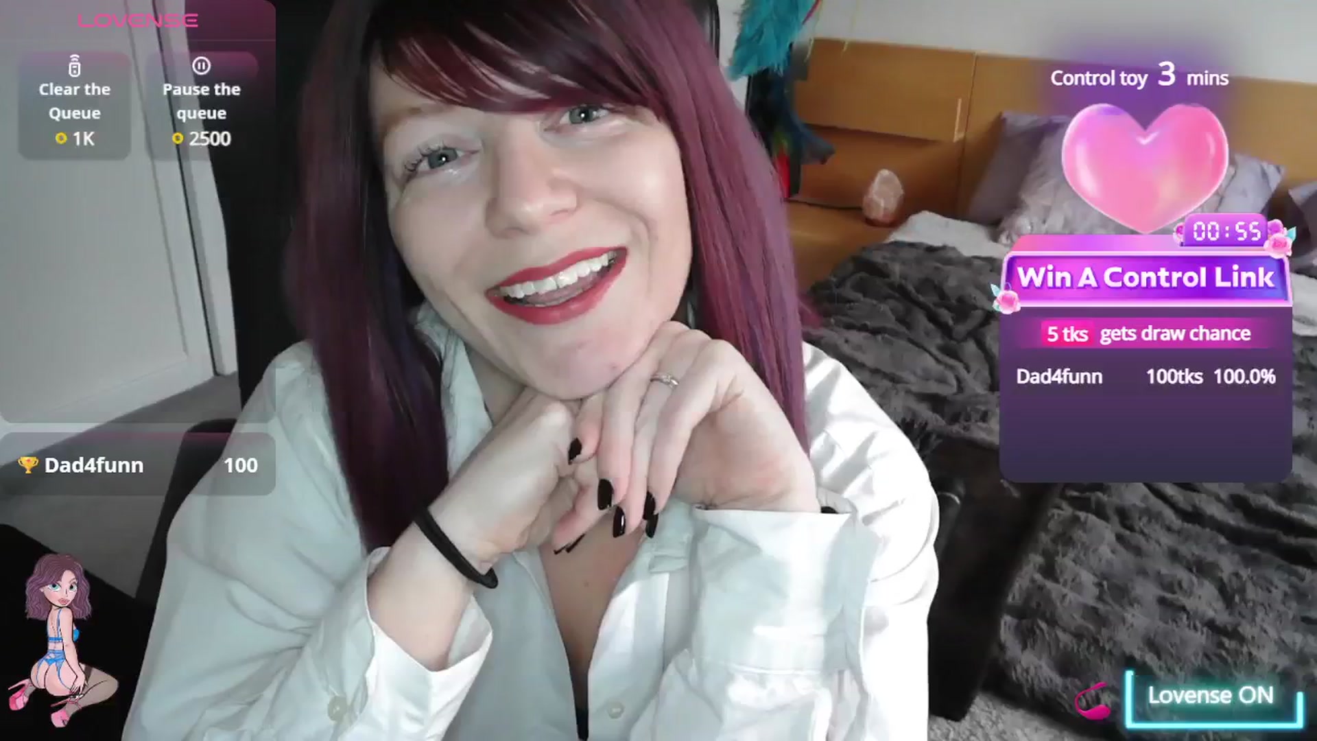 Gallery image thumbnail from size2shoes's myfreecams stream on, 02/03/2025, 18:05 image 7 of 20