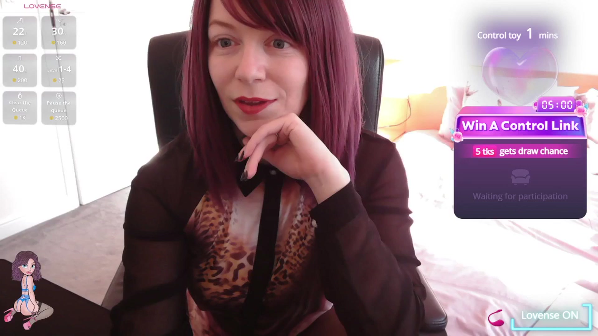 Gallery image thumbnail from size2shoes's myfreecams stream on, 03/04/2025, 17:11 image 9 of 20