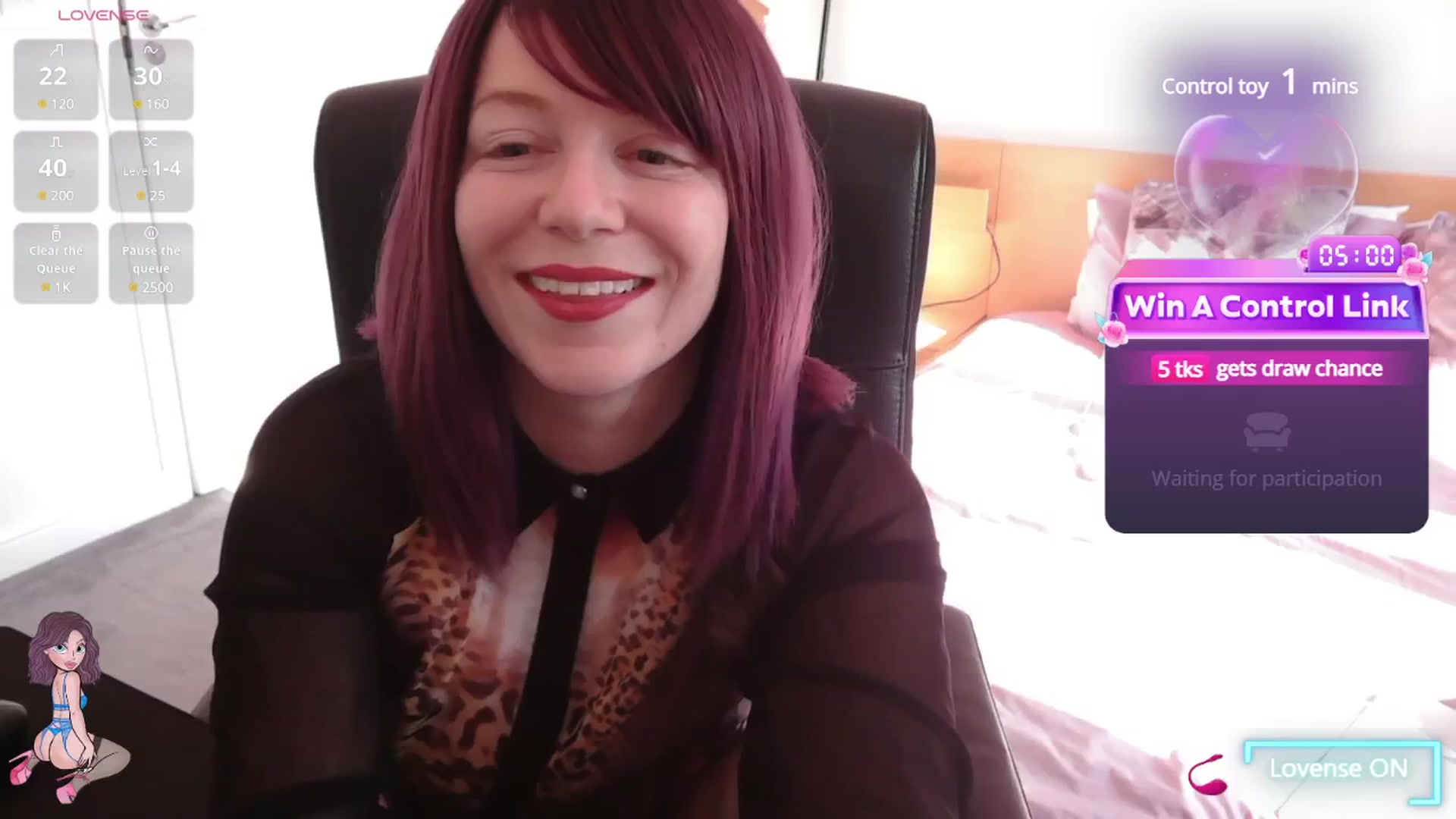 Gallery image thumbnail from size2shoes's myfreecams stream on, 03/04/2025, 17:11 image 7 of 20