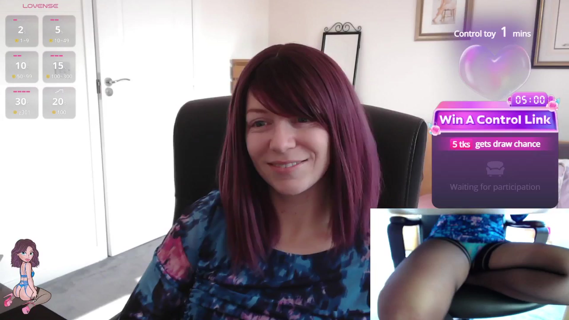 Gallery image thumbnail from size2shoes's myfreecams stream on, 03/05/2025, 14:46 image 4 of 20