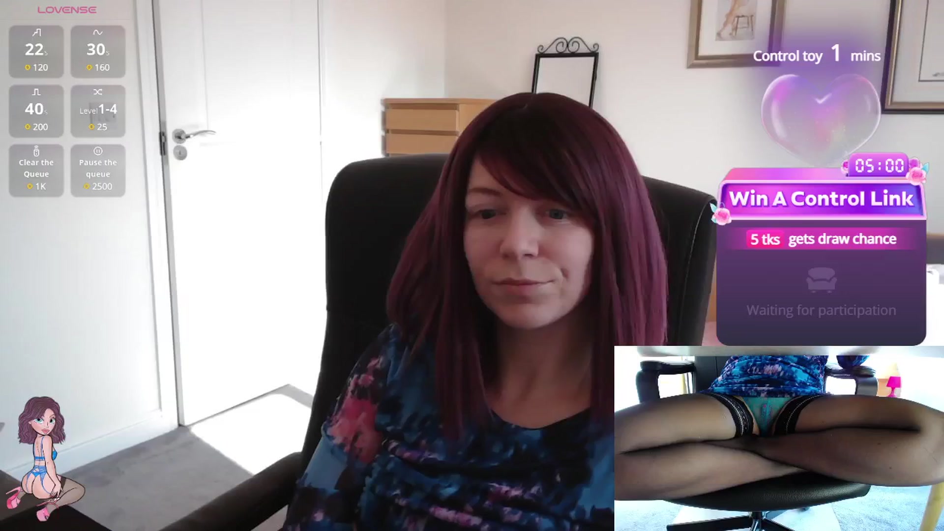 Gallery image thumbnail from size2shoes's myfreecams stream on, 03/05/2025, 14:46 image 17 of 20