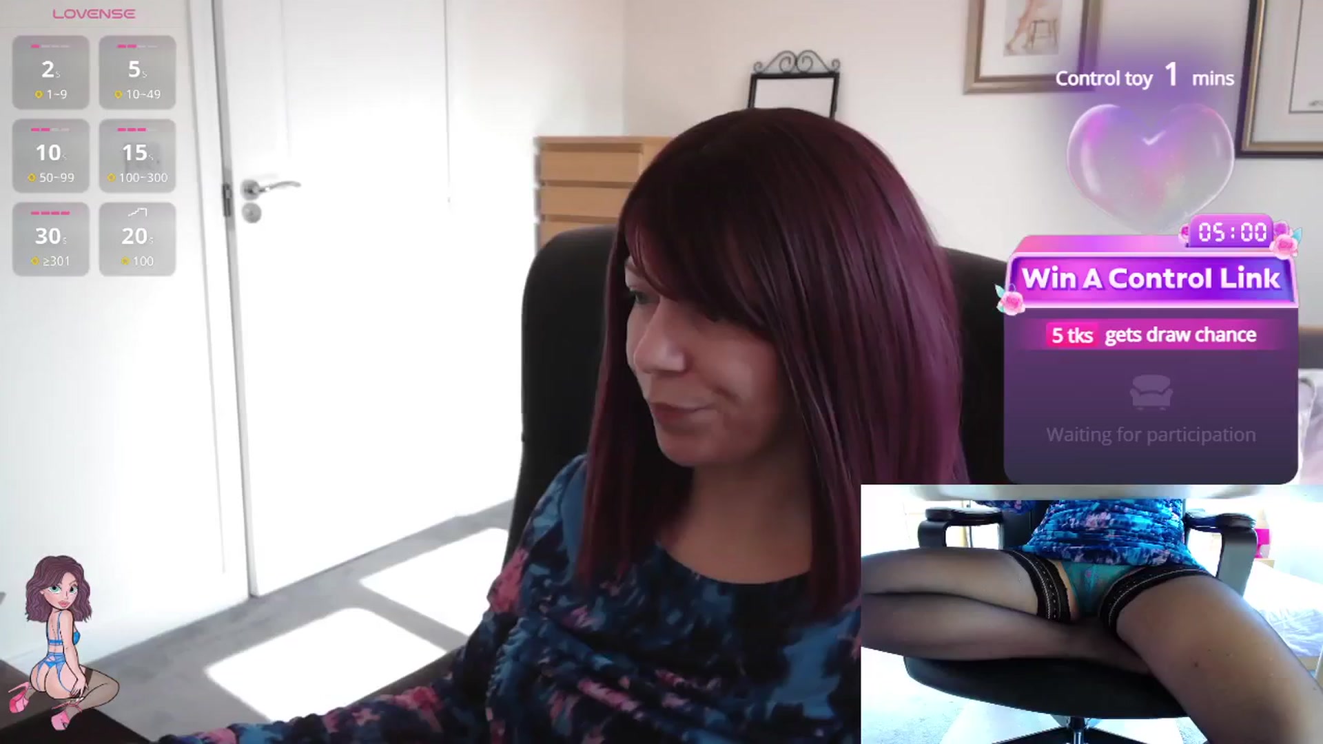 Gallery image thumbnail from size2shoes's myfreecams stream on, 03/05/2025, 14:46 image 11 of 20