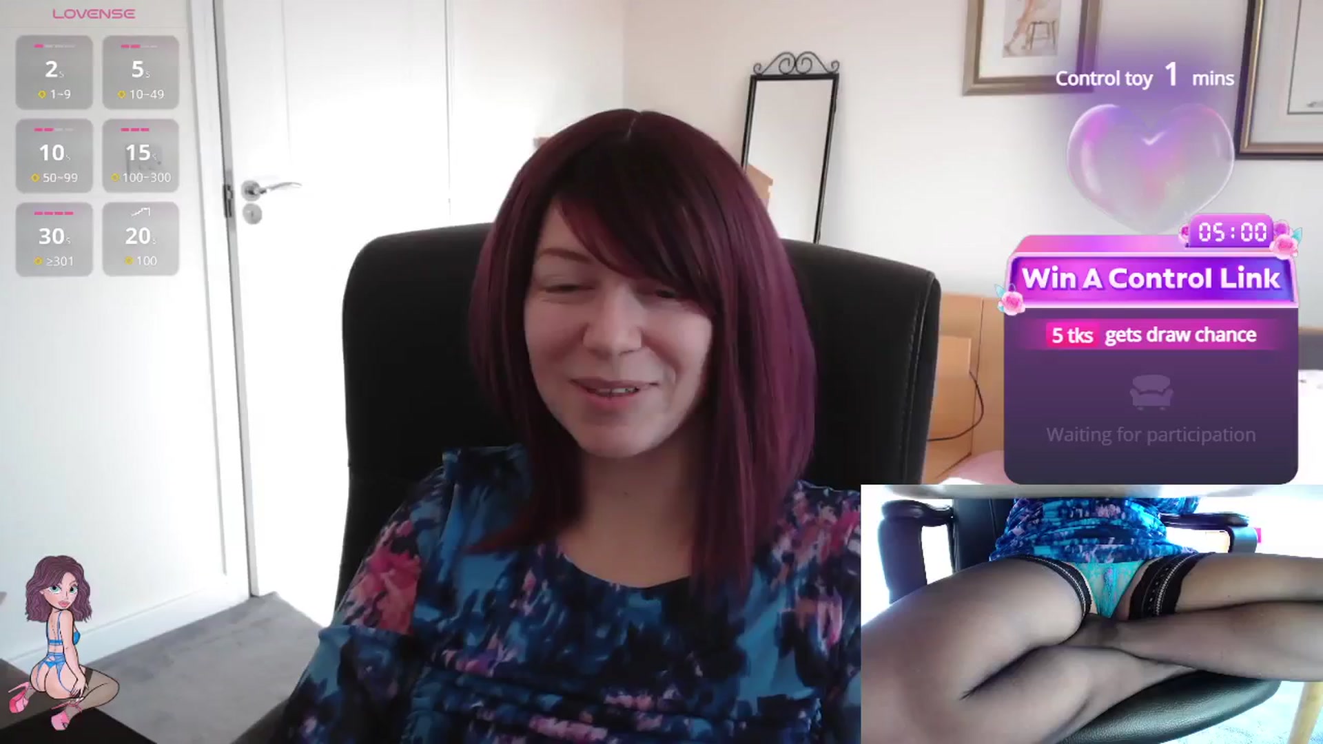 Gallery image thumbnail from size2shoes's myfreecams stream on, 03/05/2025, 14:46 image 18 of 20