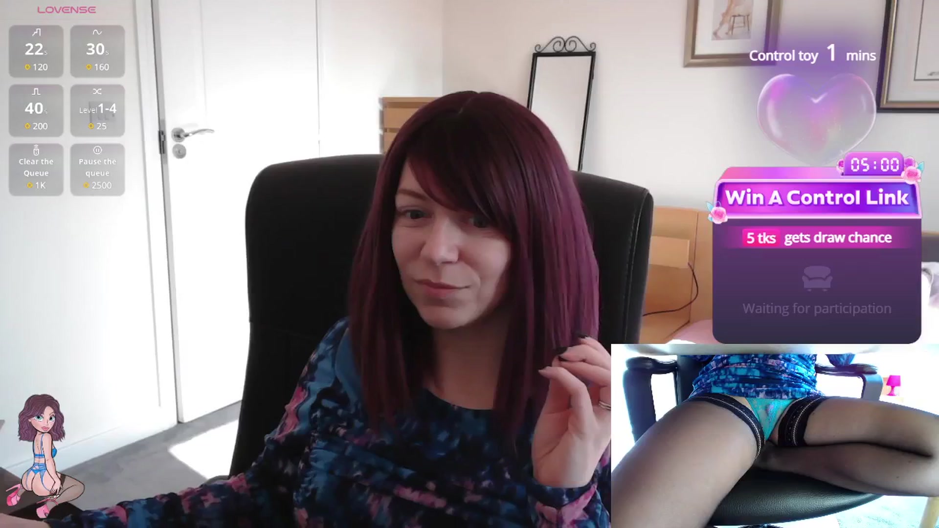 Gallery image thumbnail from size2shoes's myfreecams stream on, 03/05/2025, 14:46 image 14 of 20