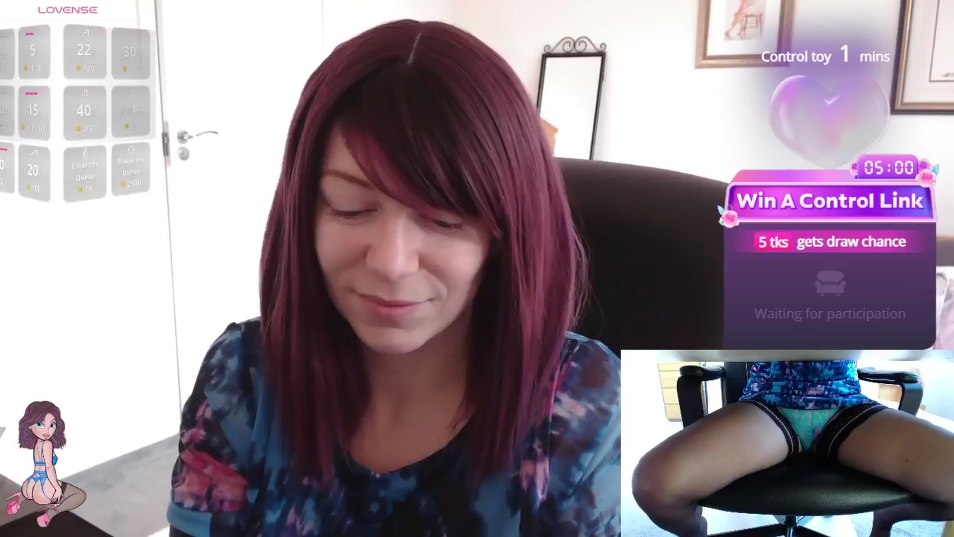 Gallery image thumbnail from size2shoes's myfreecams stream on, 03/05/2025, 14:46 image 2 of 20
