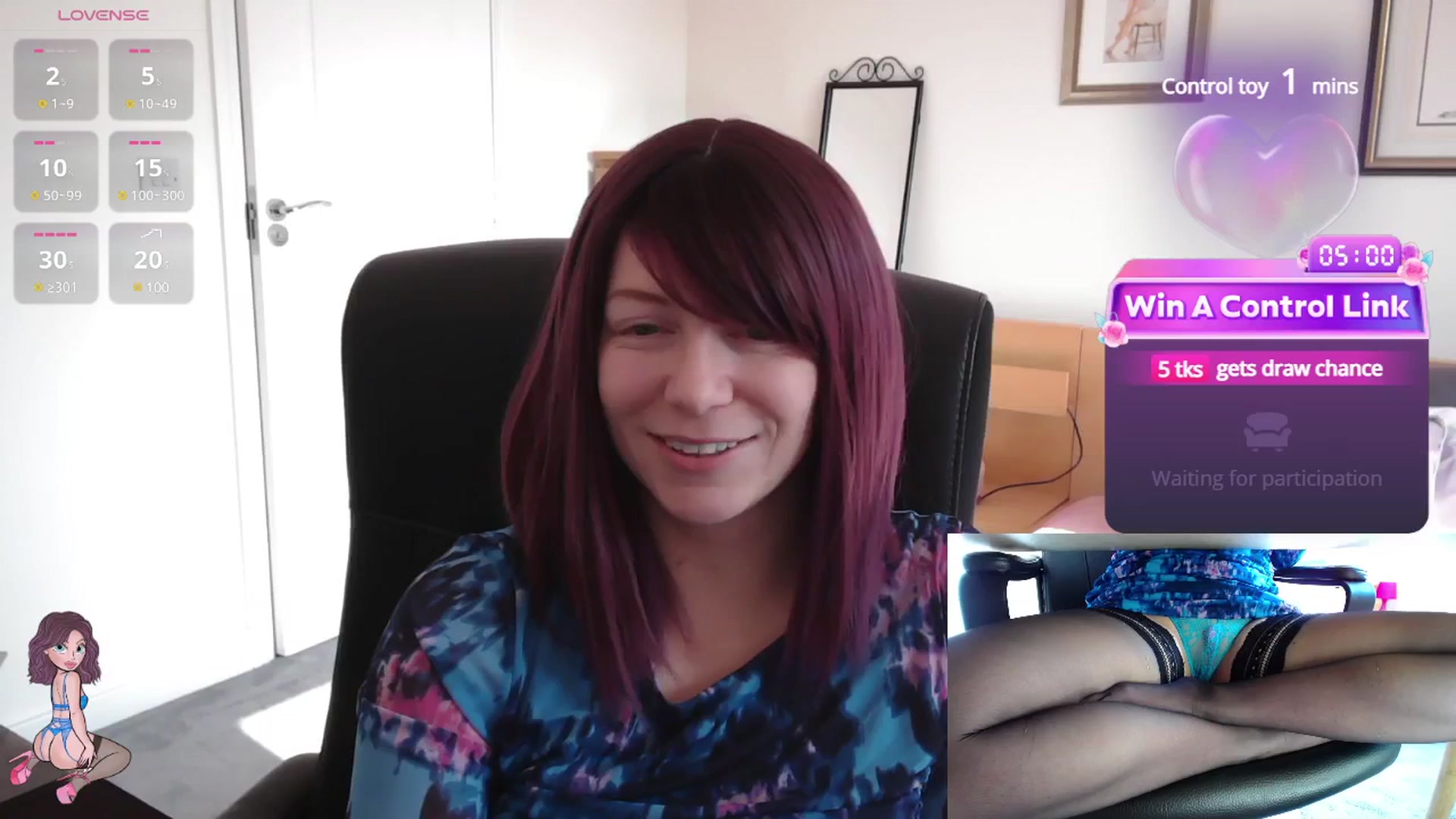 Gallery image thumbnail from size2shoes's myfreecams stream on, 03/05/2025, 14:46 image 12 of 20