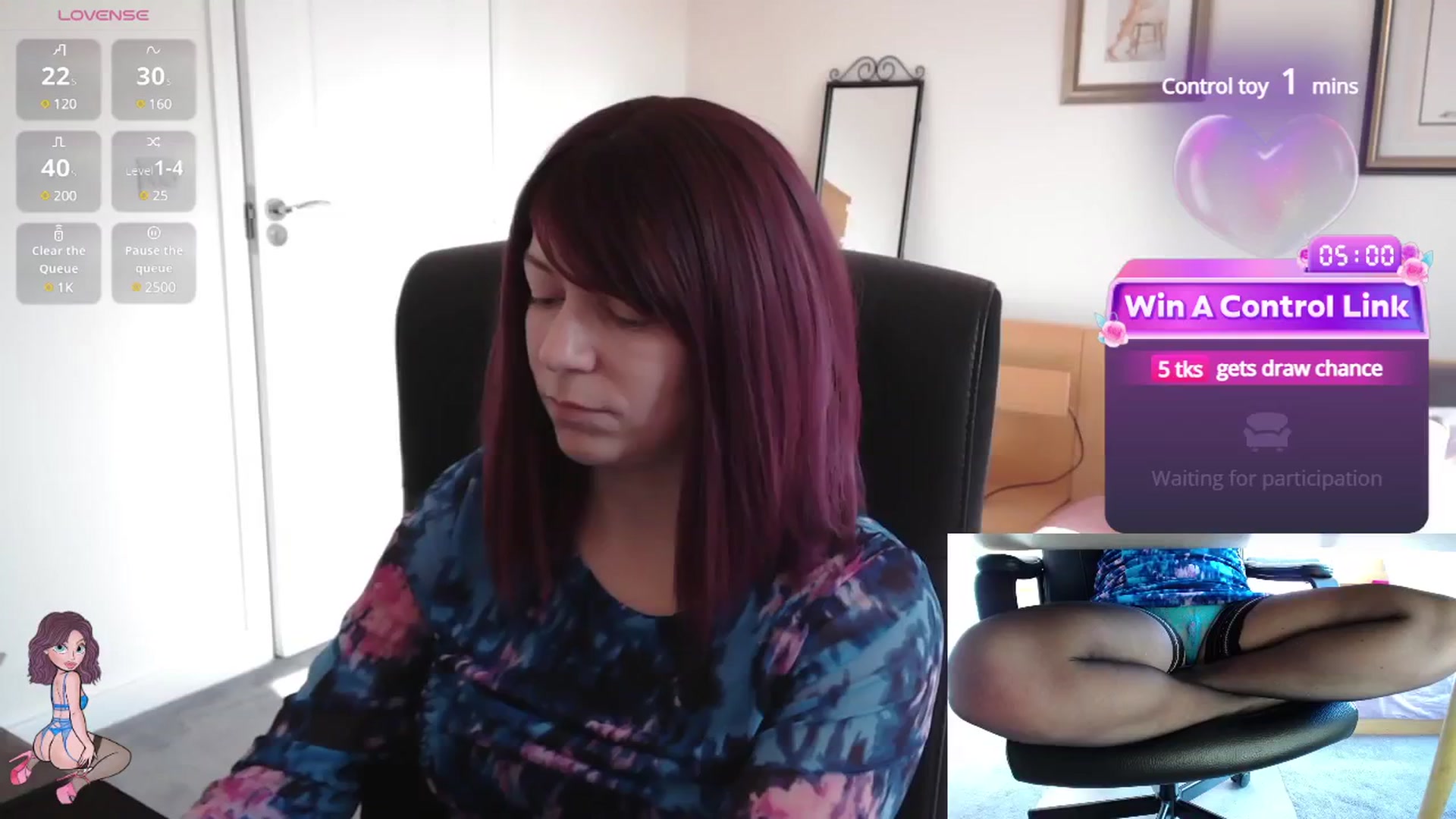 Gallery image thumbnail from size2shoes's myfreecams stream on, 03/05/2025, 14:46 image 15 of 20