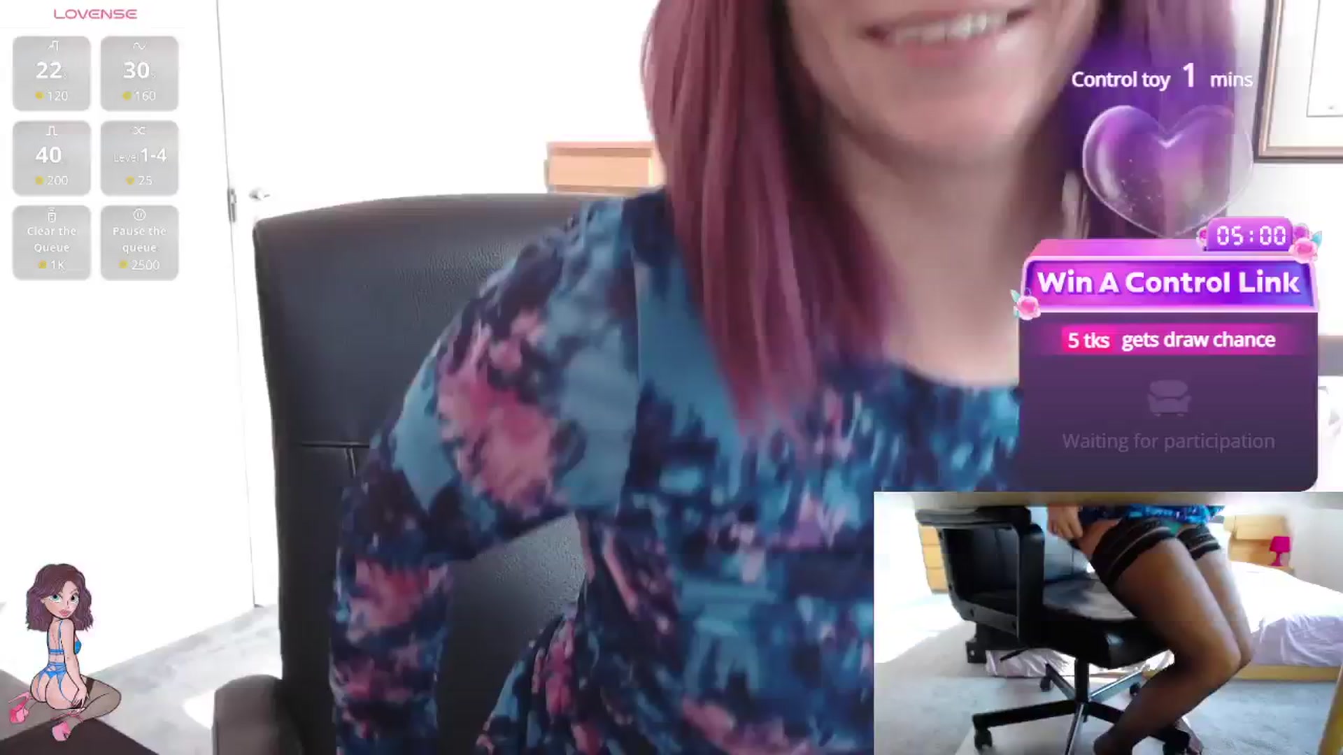 Gallery image thumbnail from size2shoes's myfreecams stream on, 03/05/2025, 14:46 image 9 of 20