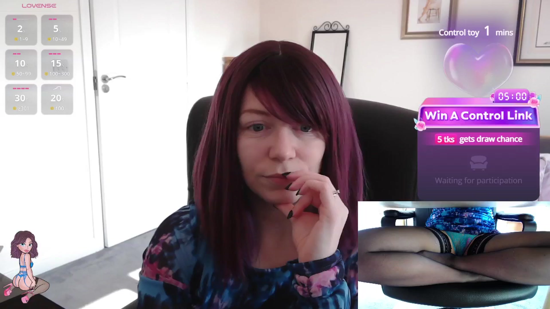 Gallery image thumbnail from size2shoes's myfreecams stream on, 03/05/2025, 14:46 image 3 of 20