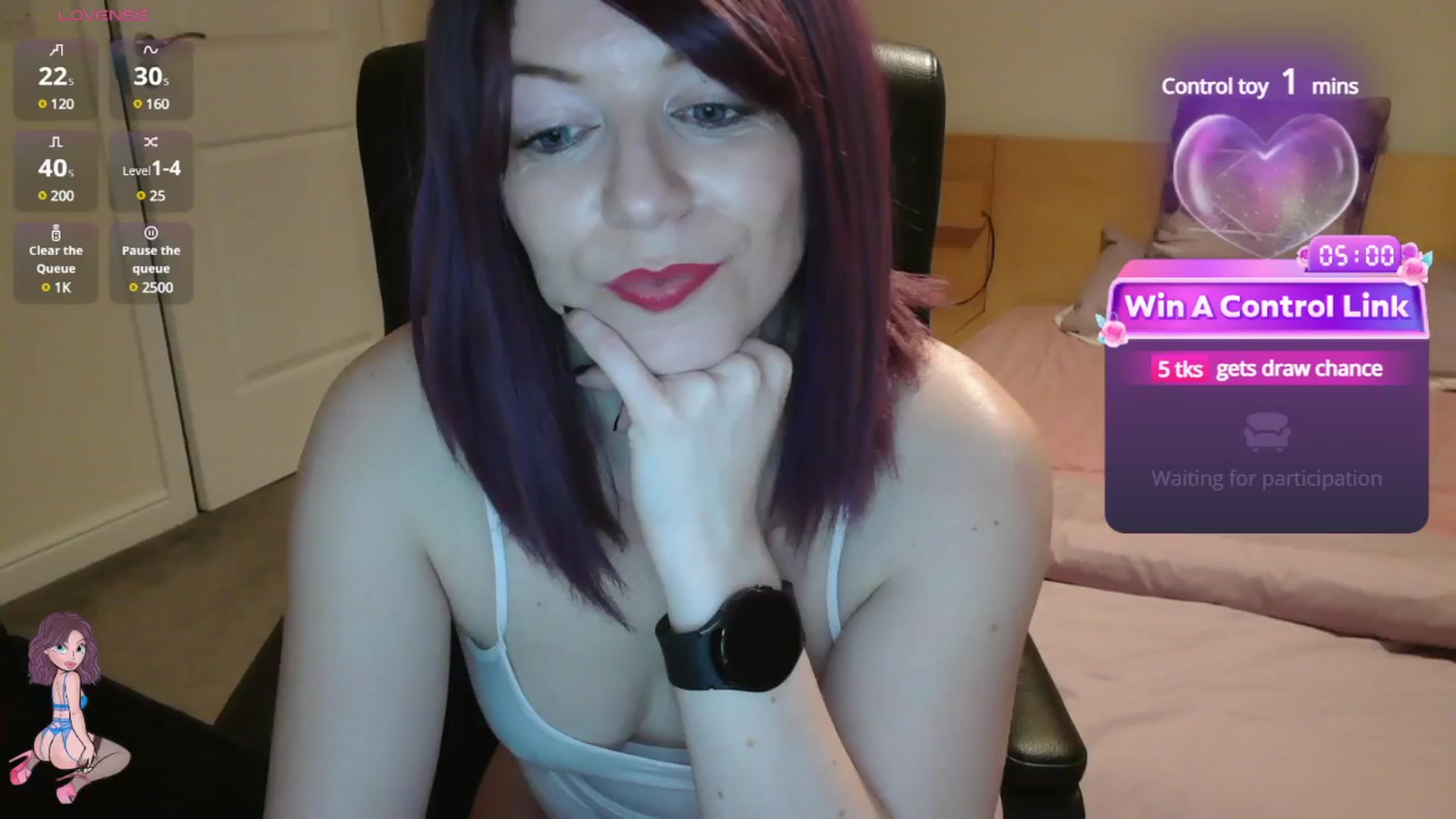 Gallery image thumbnail from size2shoes's myfreecams stream on, 04/16/2025, 21:58 image 19 of 20